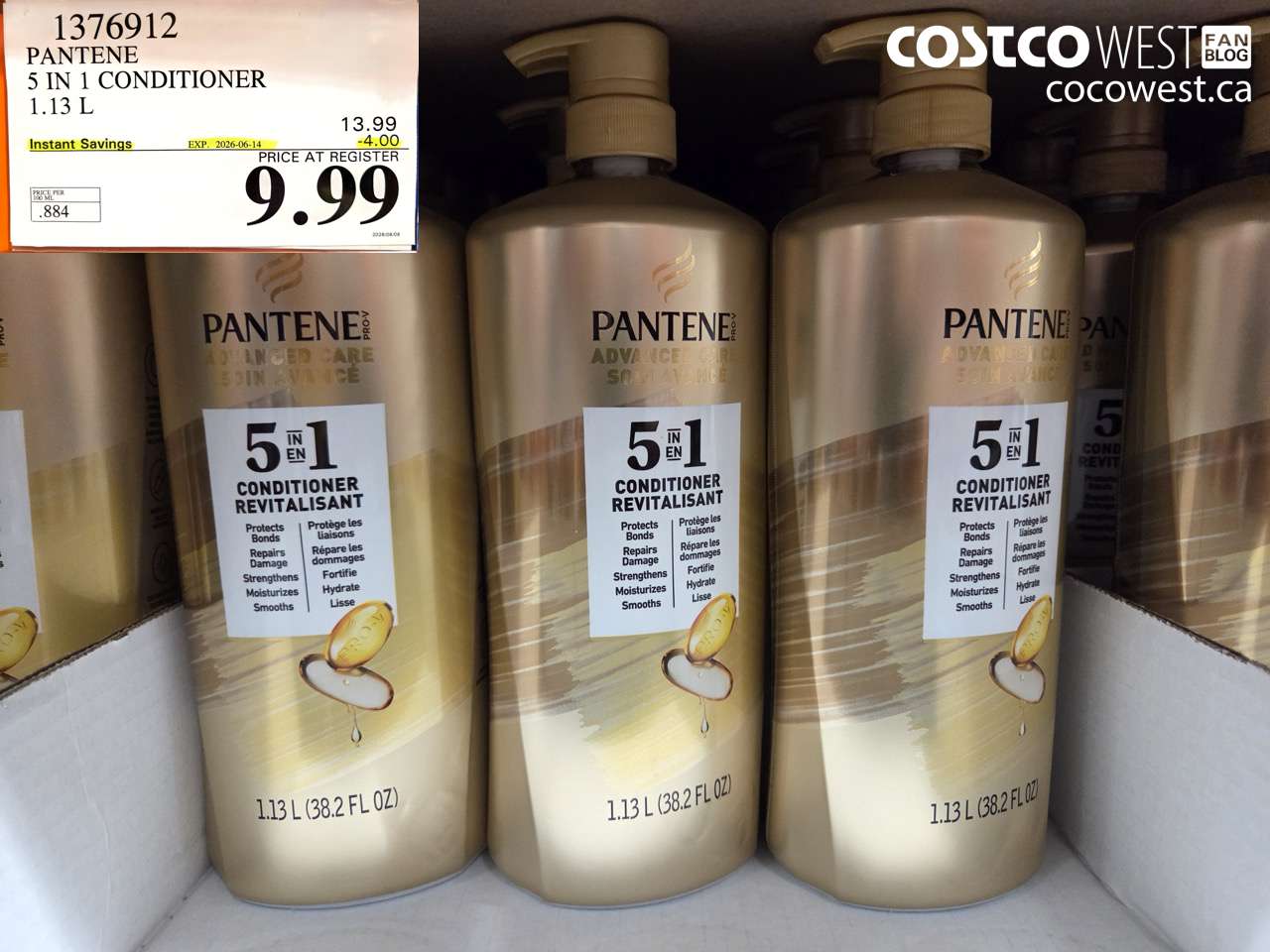 pantene 5 in 1 conditioner 113 l