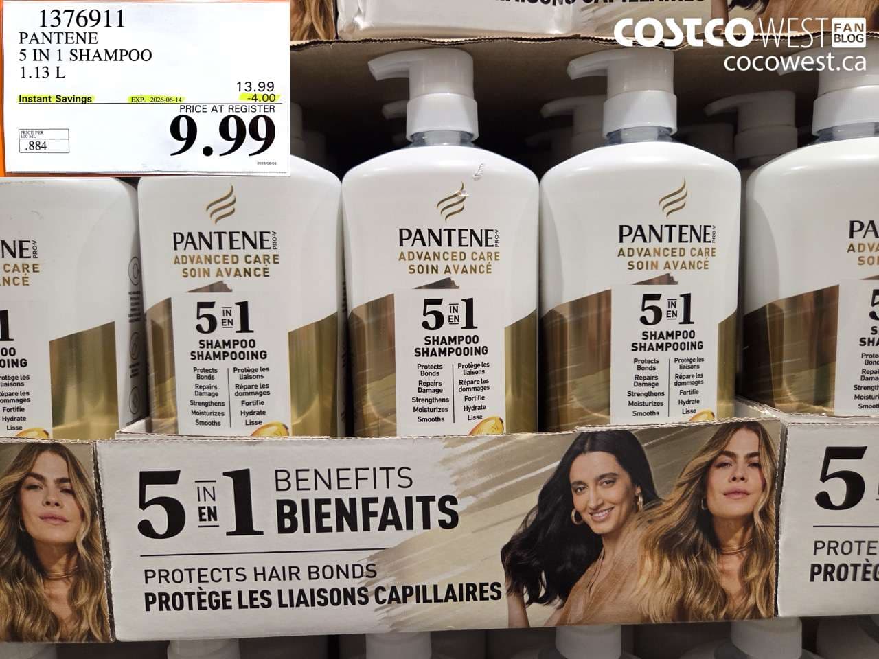 pantene 5 in 1 shampoo 113 l