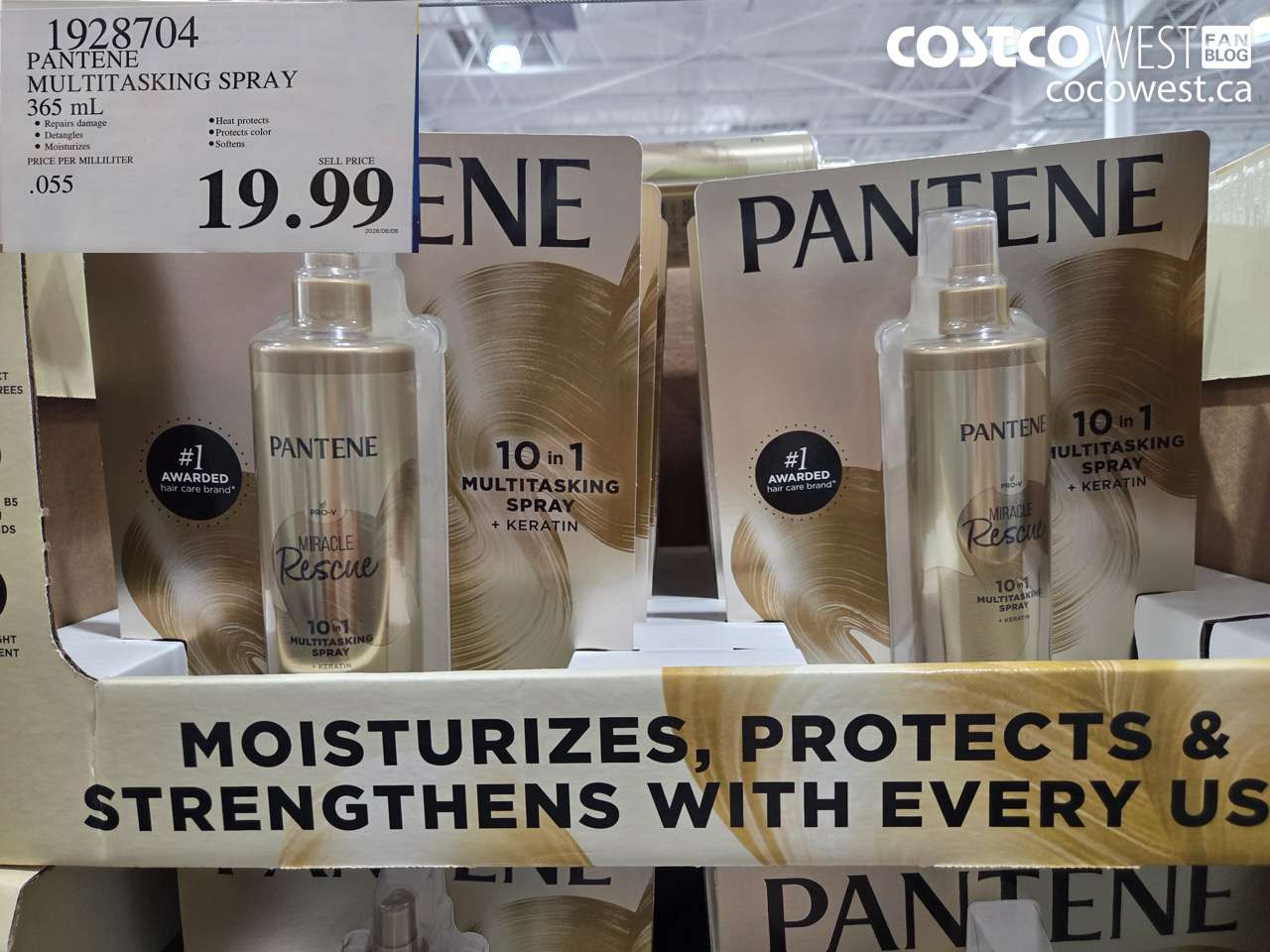 pantene multitasking spray 365 ml