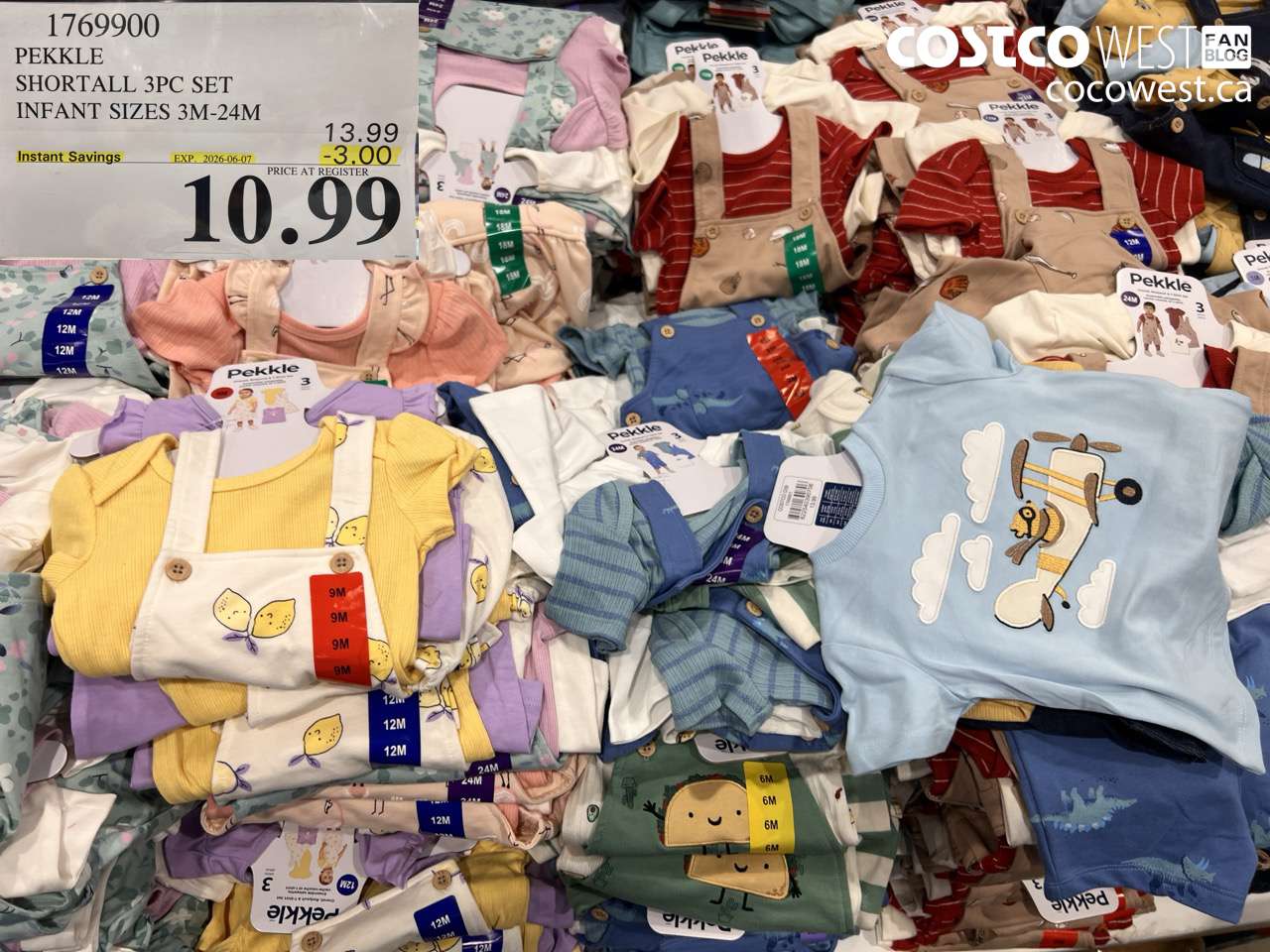 pekkle shortall 3pc set infant sizes 3m24m