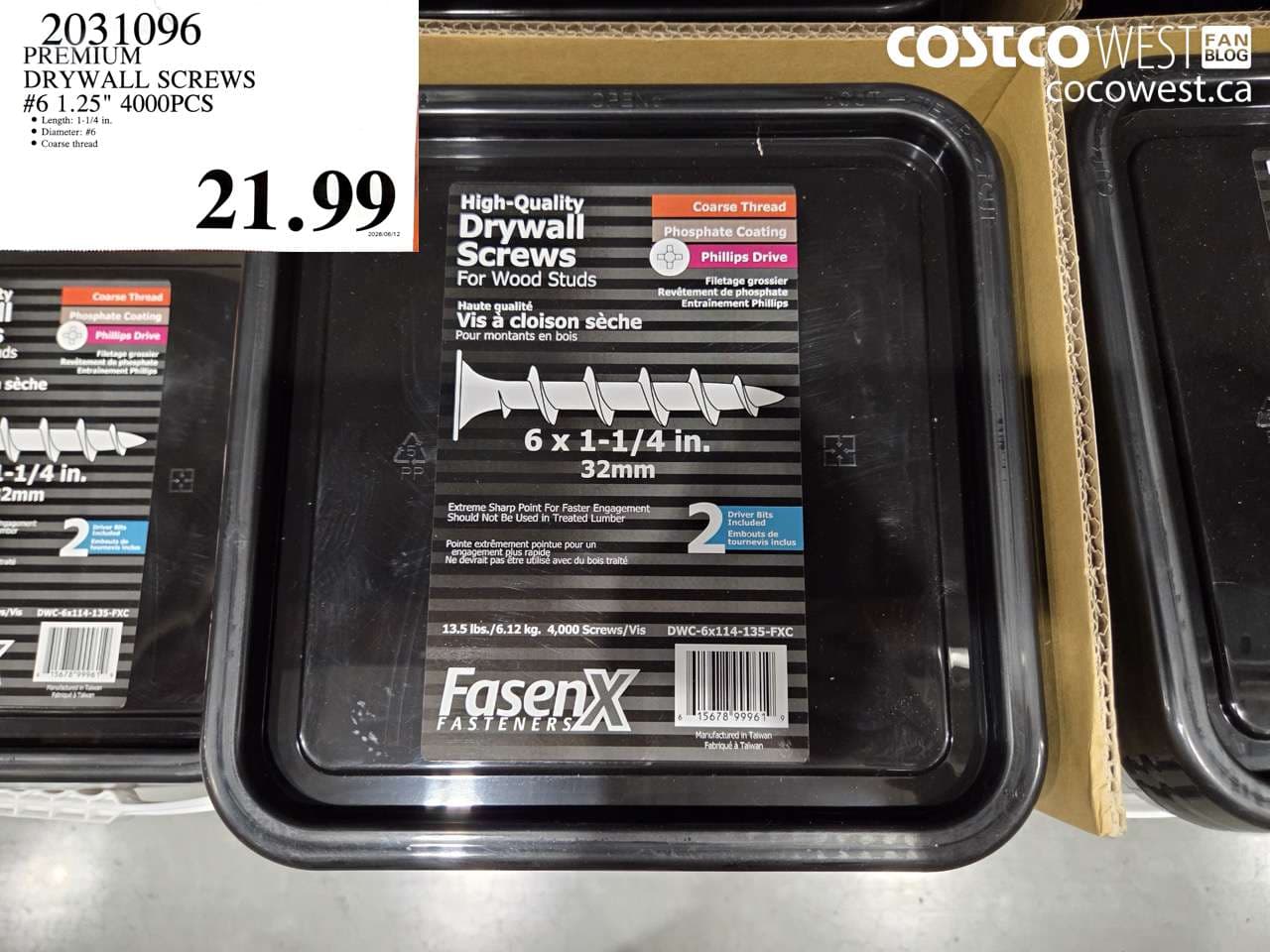 PREMIUM DRYWALL SCREWS #6