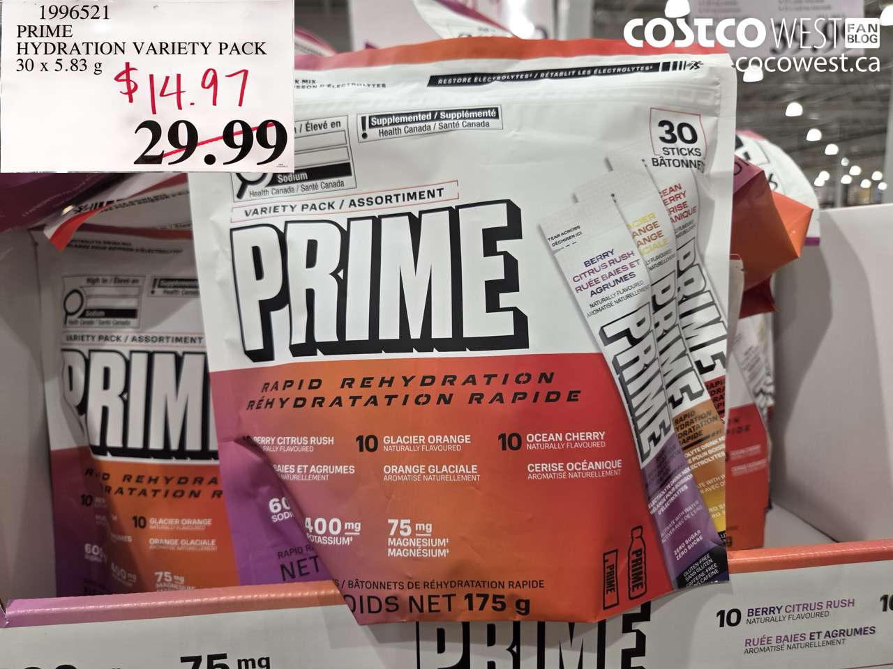 prime hydration variety pack 30 x 583 g