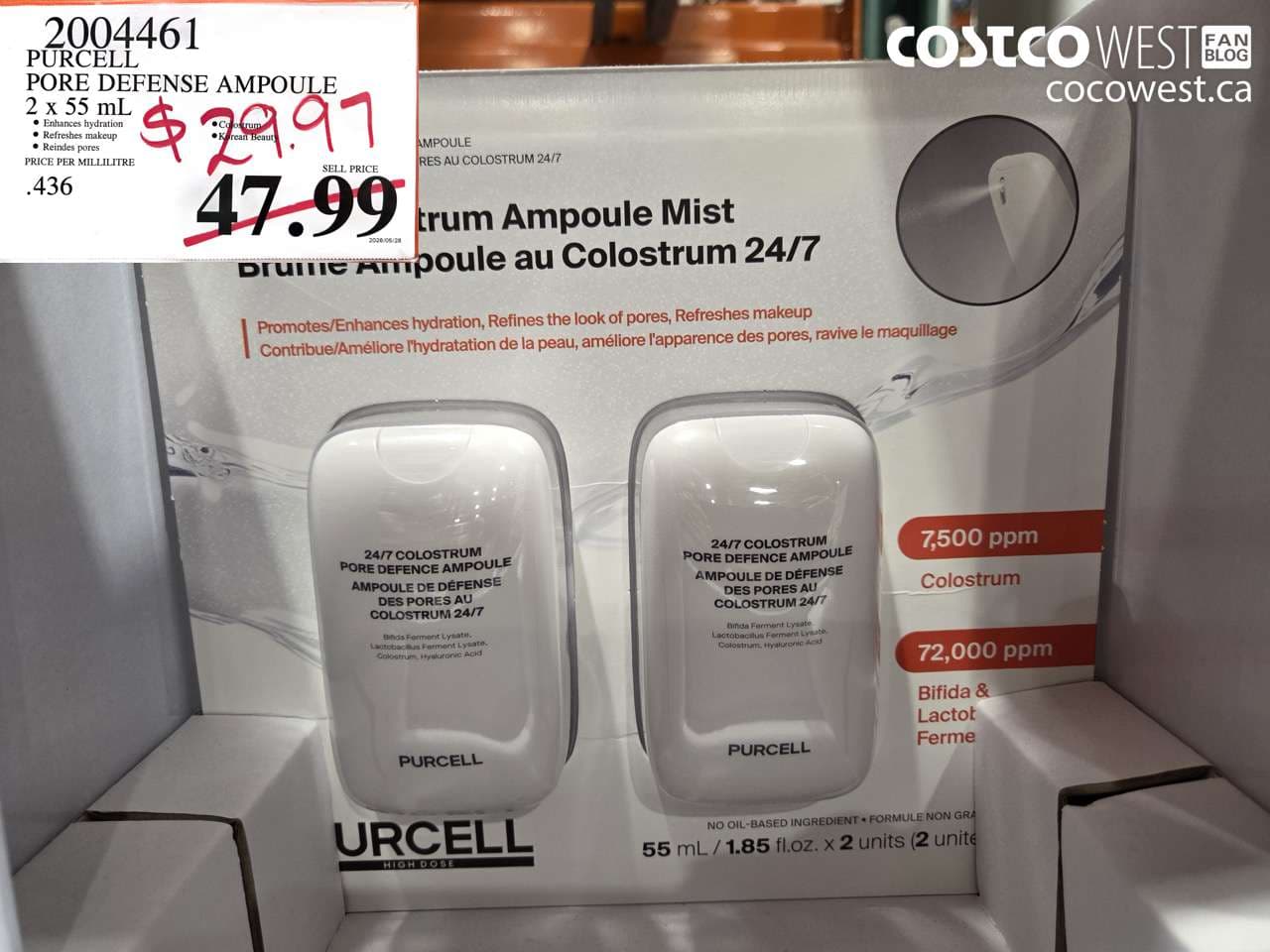 purcell pore defense ampoule 2 x 55 ml