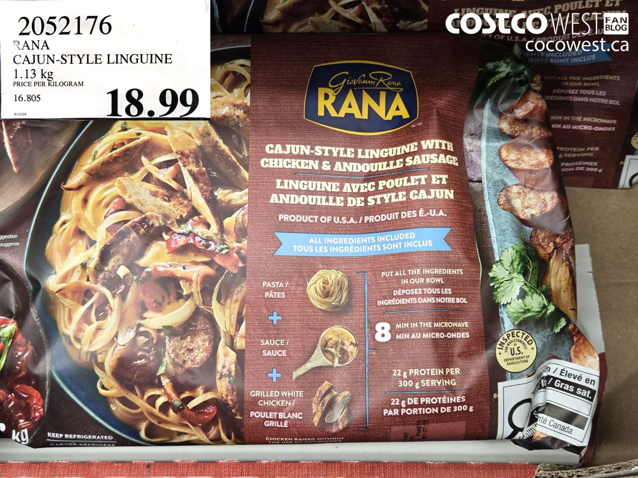 RANA CAJUN-STYLE LINGUINE 1.13 KG