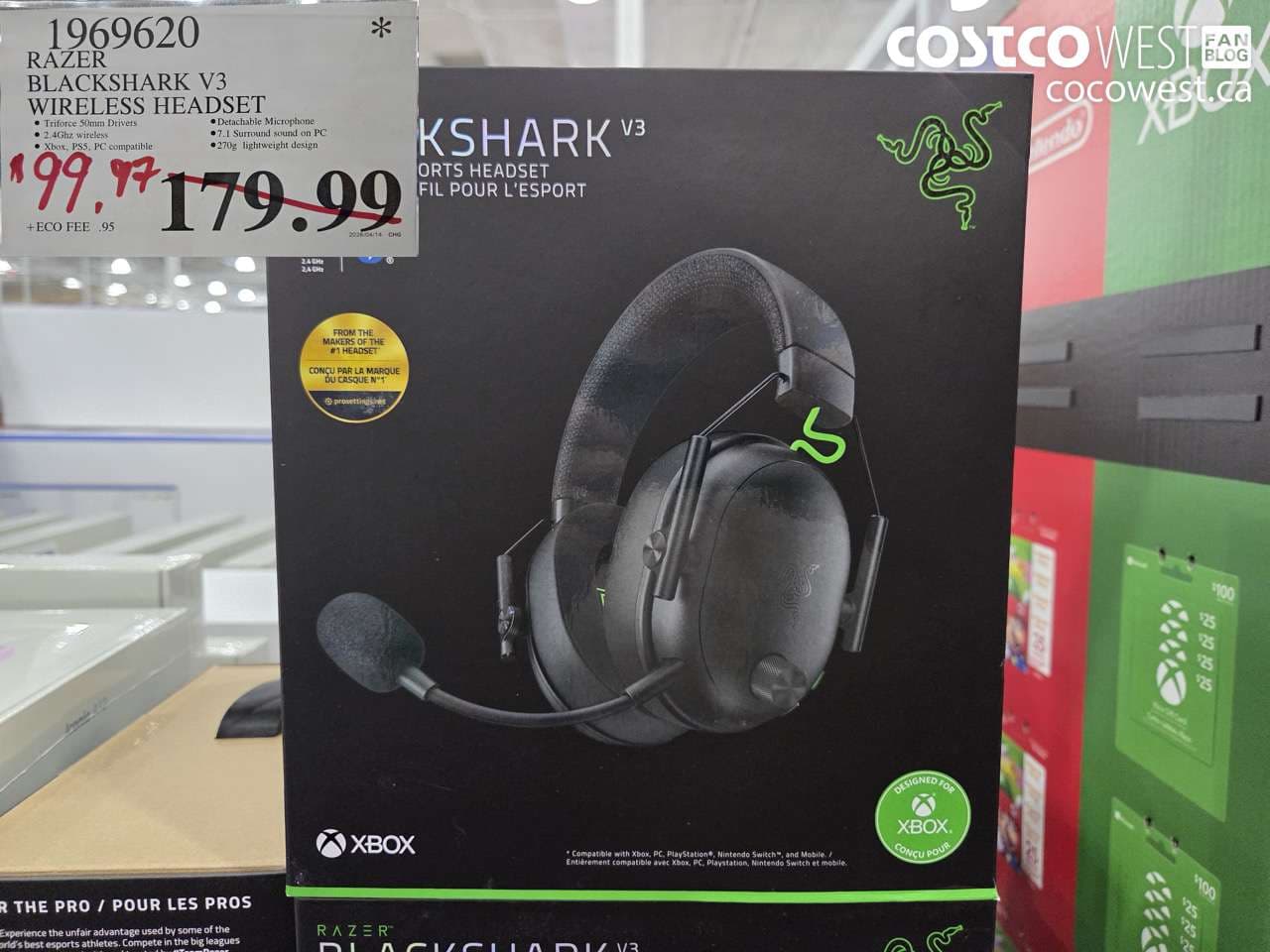 razer blackshark v3 wireless headset