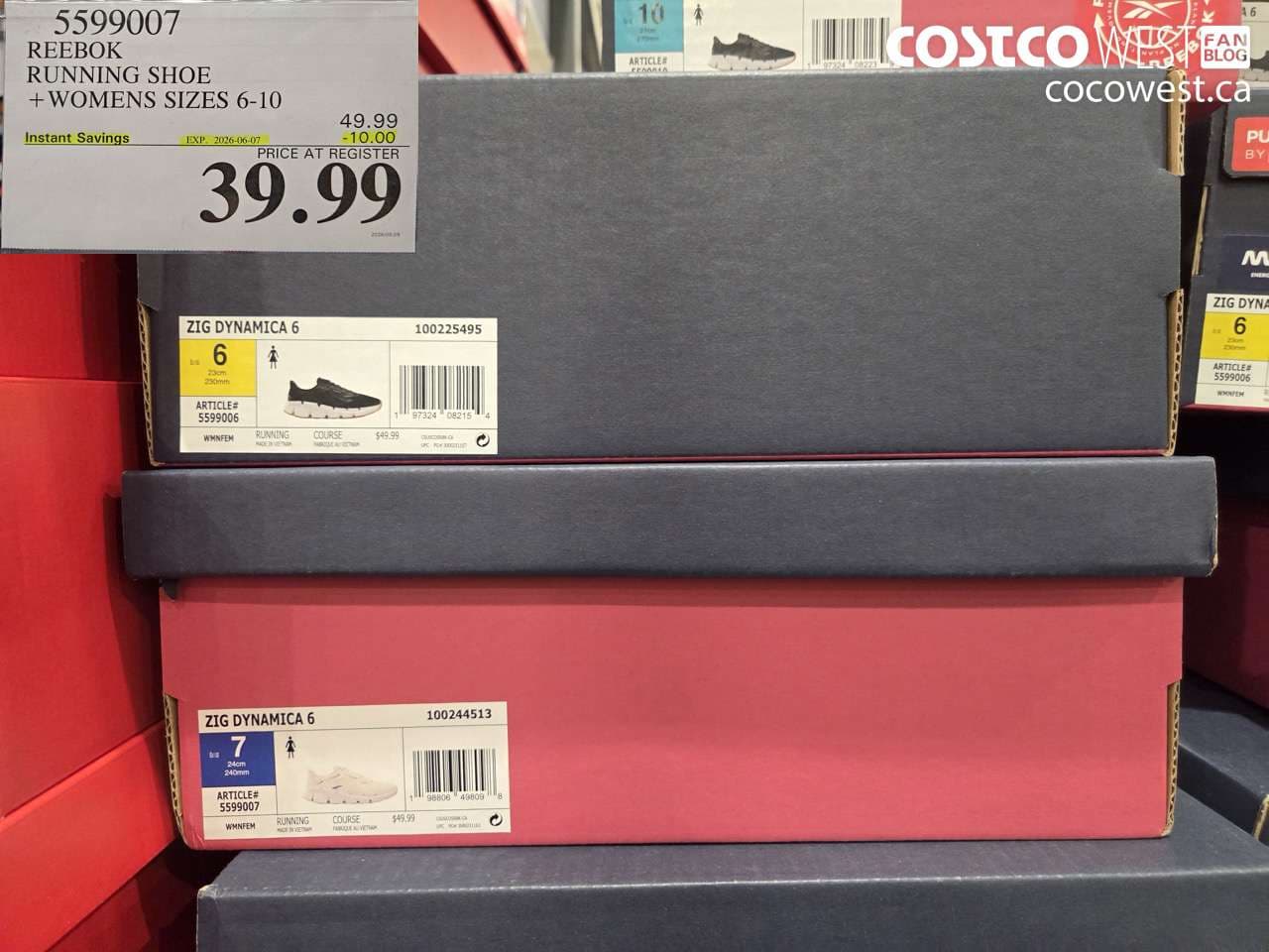 reebok running shoe  womens sizes 610