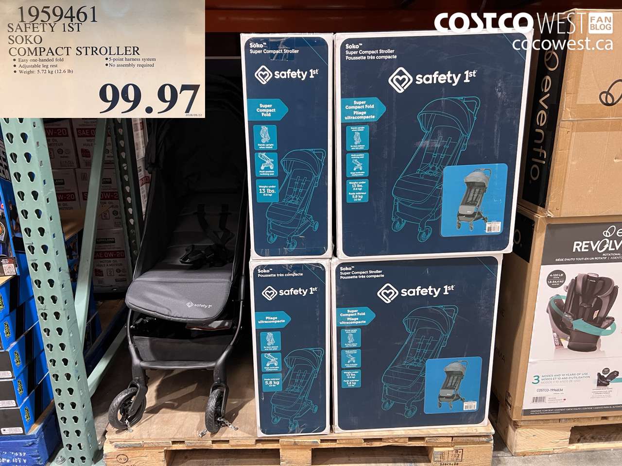 SAFETY 1ST SOKO COMPACT STROLLER