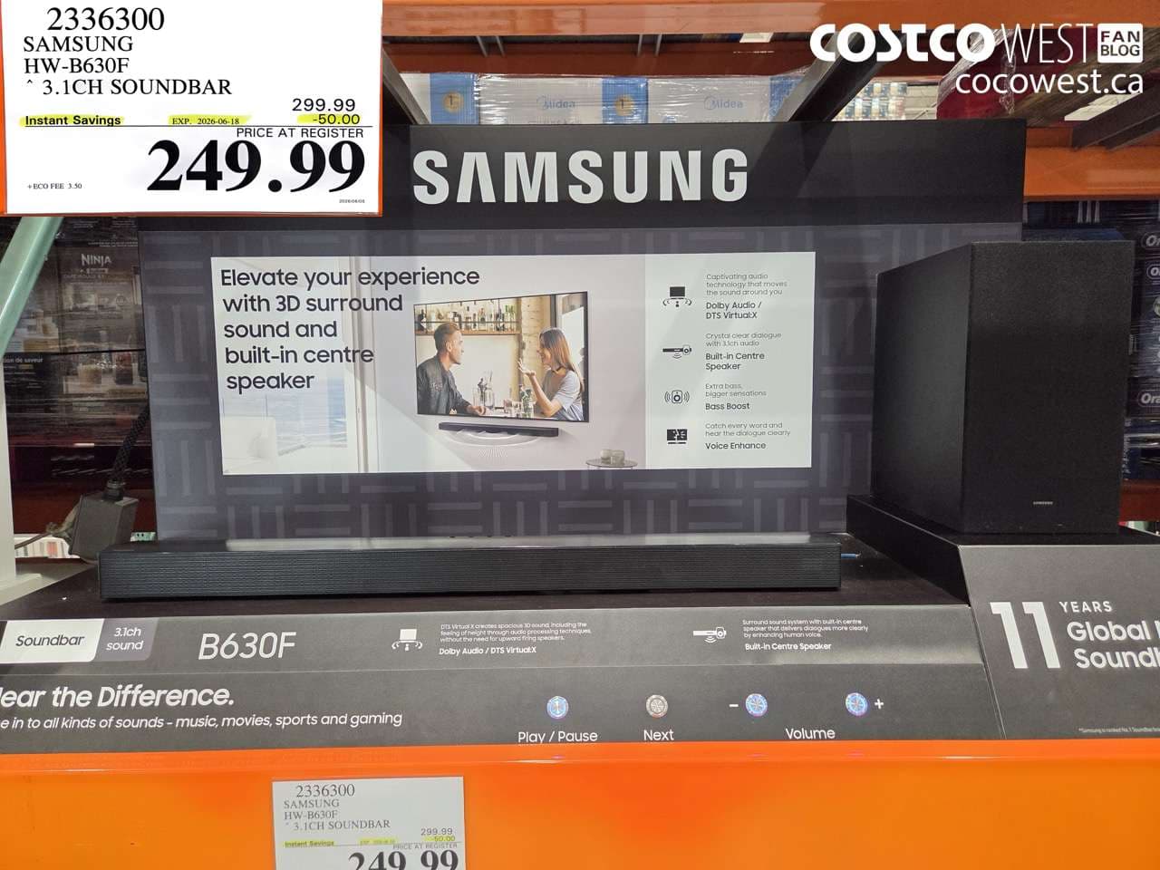 samsung hwb630f 31ch soundbar