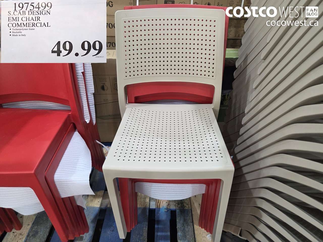 S.CAB DESIGN EMI CHAIR COMMERCIAL