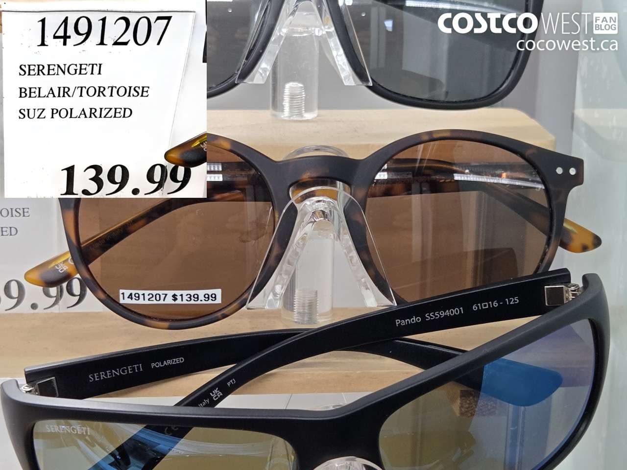 SERENGETI BELAIR/TORTOISE SUZ POLARIZED