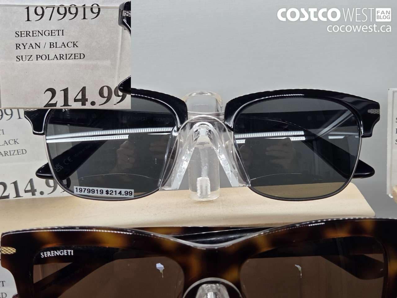 SERENGETI RYAN / BLACK SUZ POLARIZED