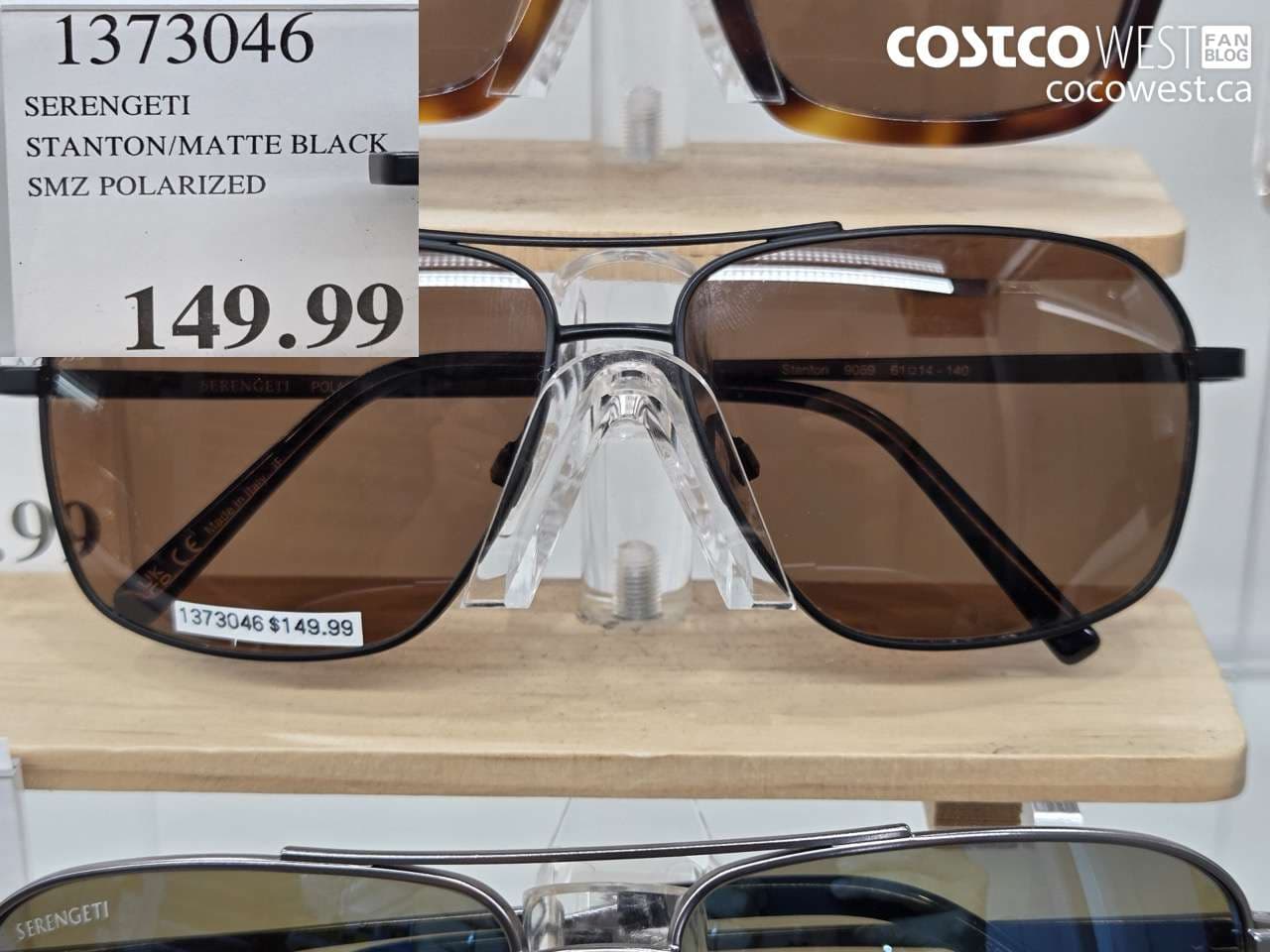 SERENGETI STANTON/MATTE BLACK SMZ POLARIZED
