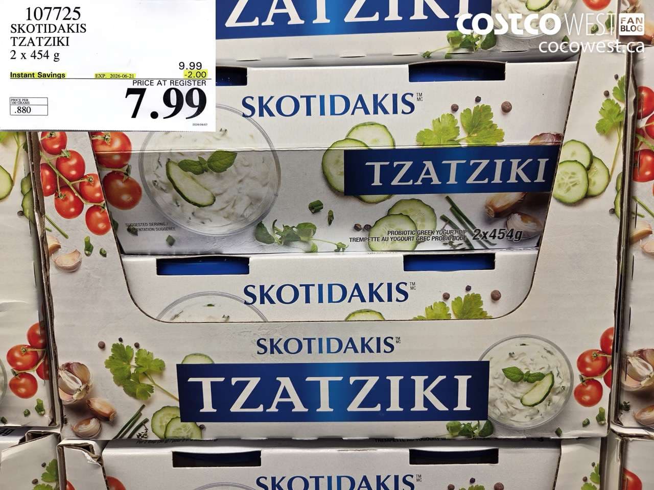 skotidakis tzatziki 2 x 454 g