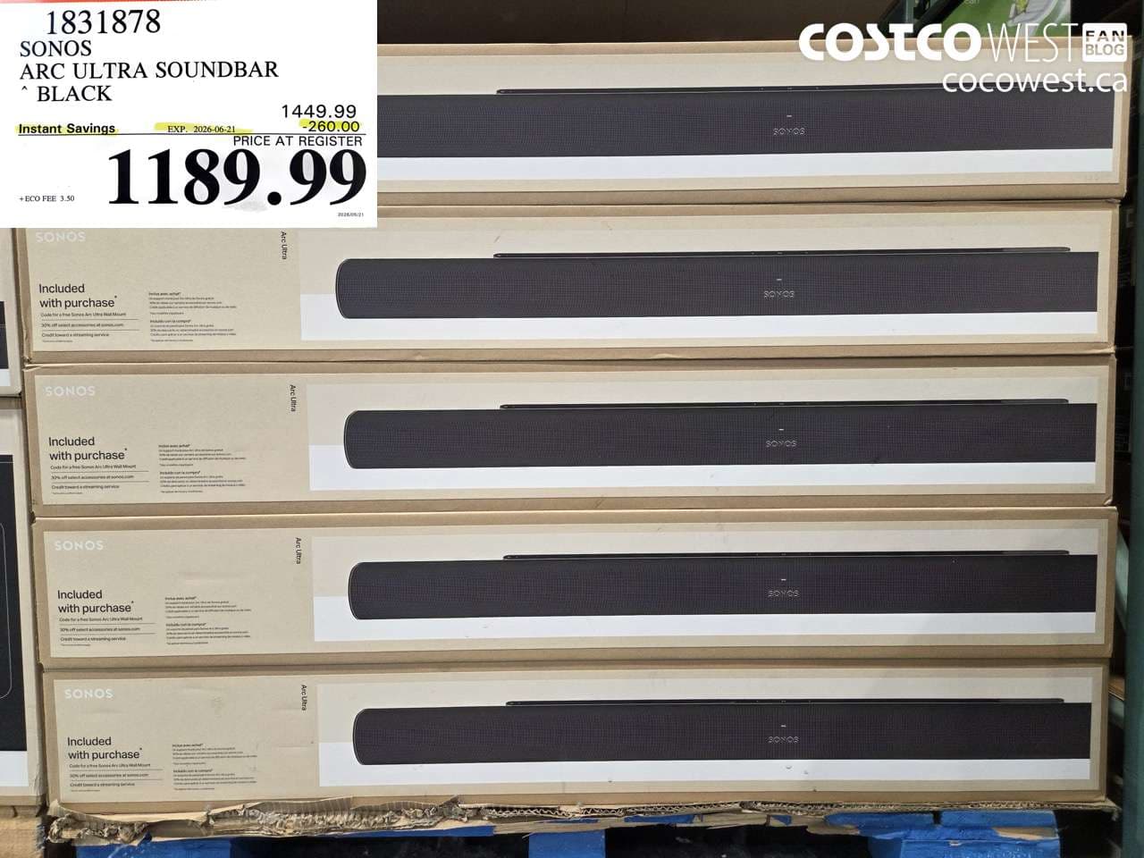 sonos arc ultra soundbar black