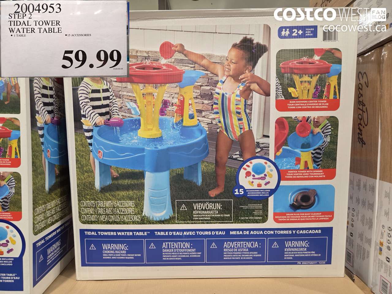 STEP 2 TIDAL TOWER WATER TABLE