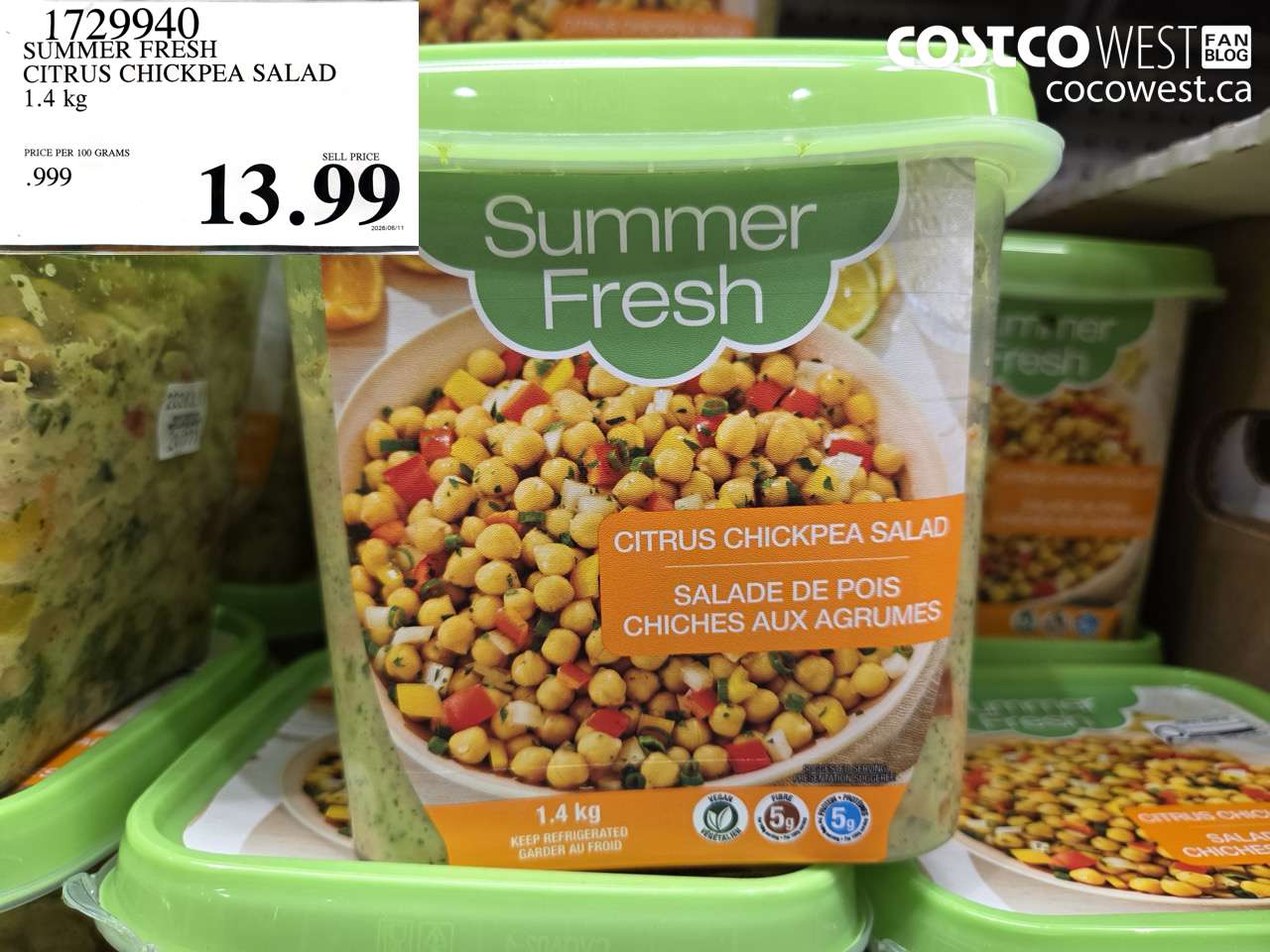 summer fresh citrus chickpea salad 14 kg