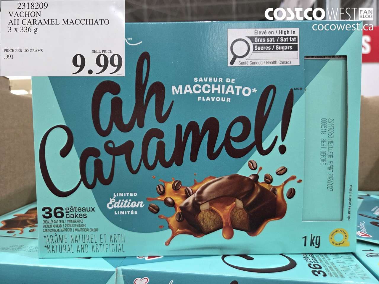 VACHON AH CARAMEL MACCHIATO 3 X 336 G