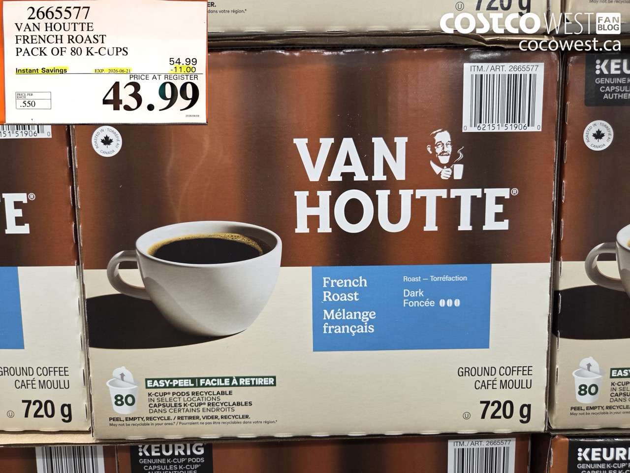 van houtte french roast pack of 80 kcups