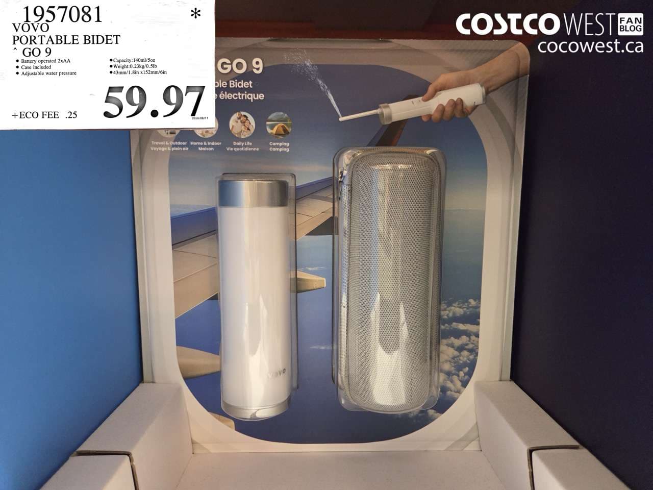 vovo portable bidet go 9