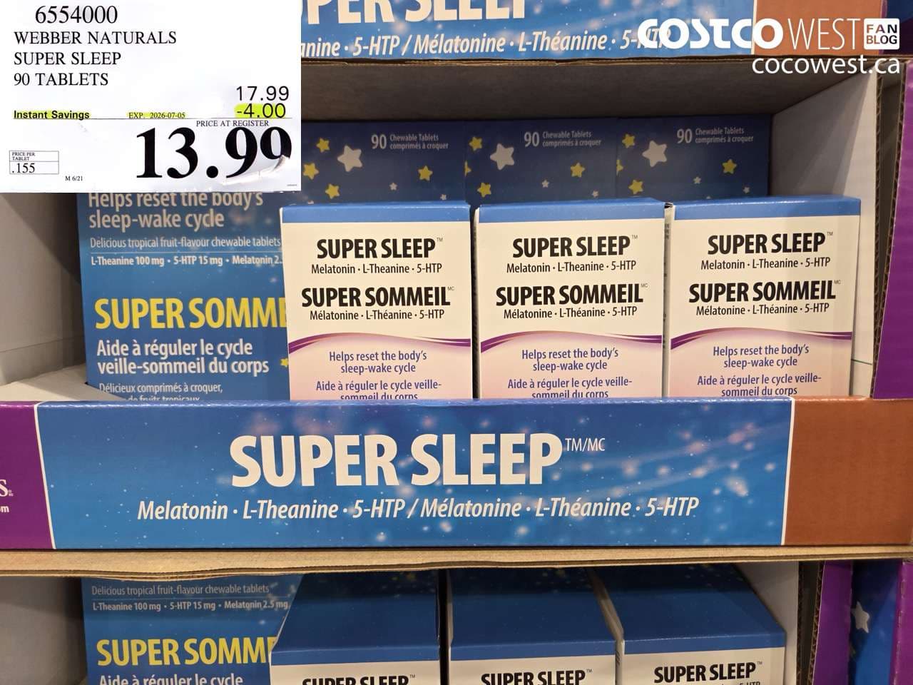 webber naturals super sleep 90 tablets