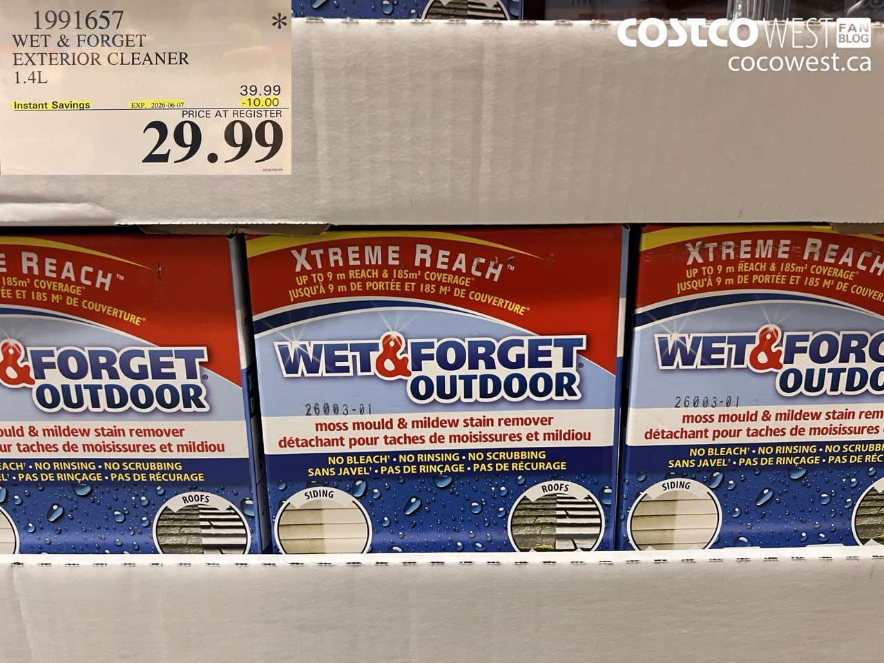 WET & FORGET EXTERIOR CLEANER 1.4L