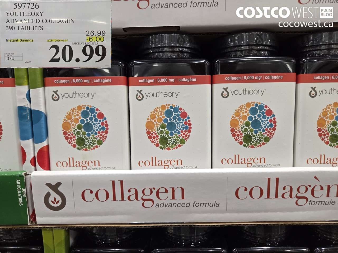 youtheory advanced collagen 390 tablets