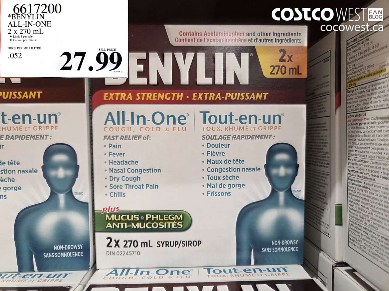 BENYLIN ALL-IN-ONE 2 X 270 ML