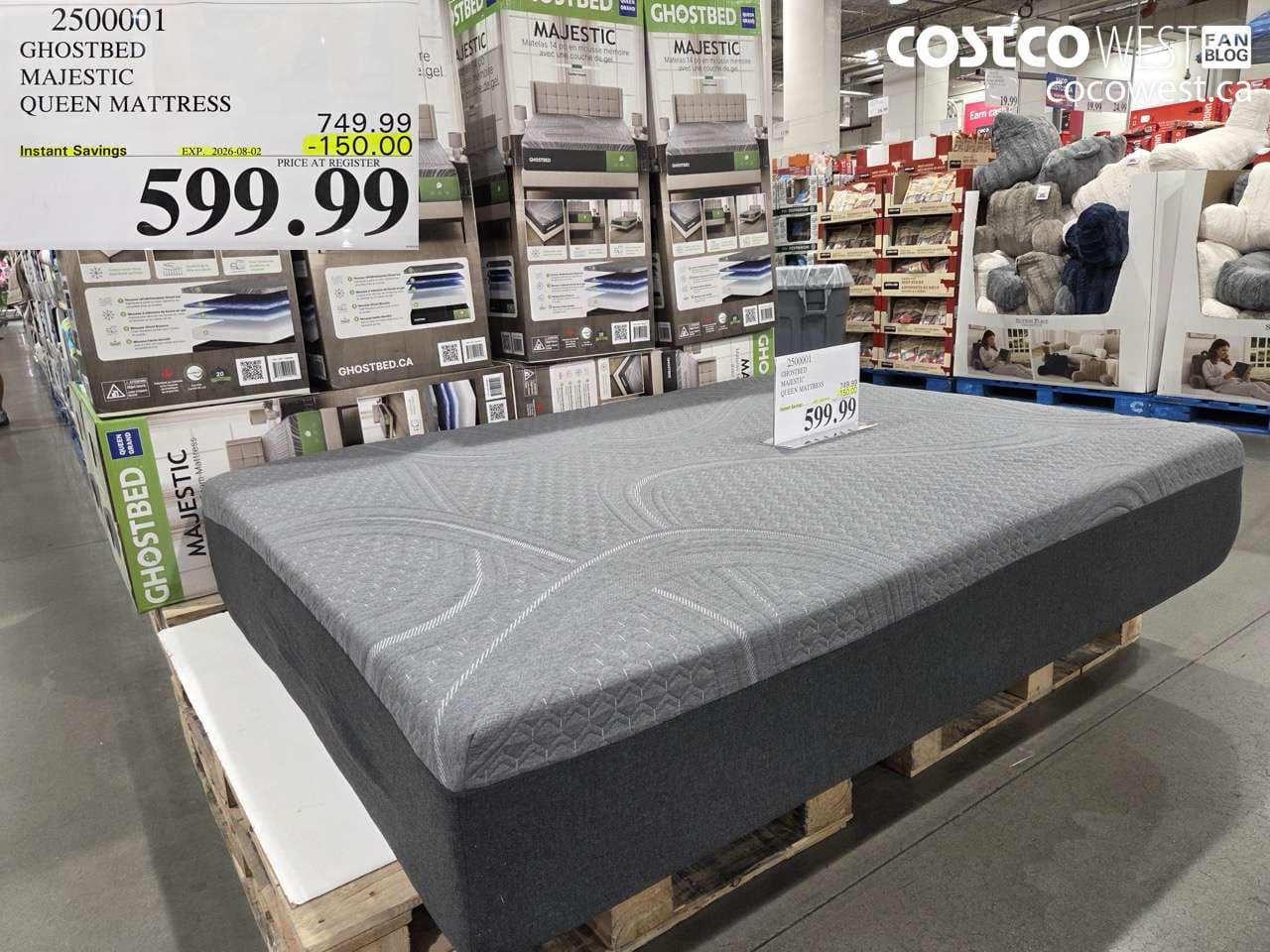 GHOSTBED MAJESTIC QUEEN MATTRESS