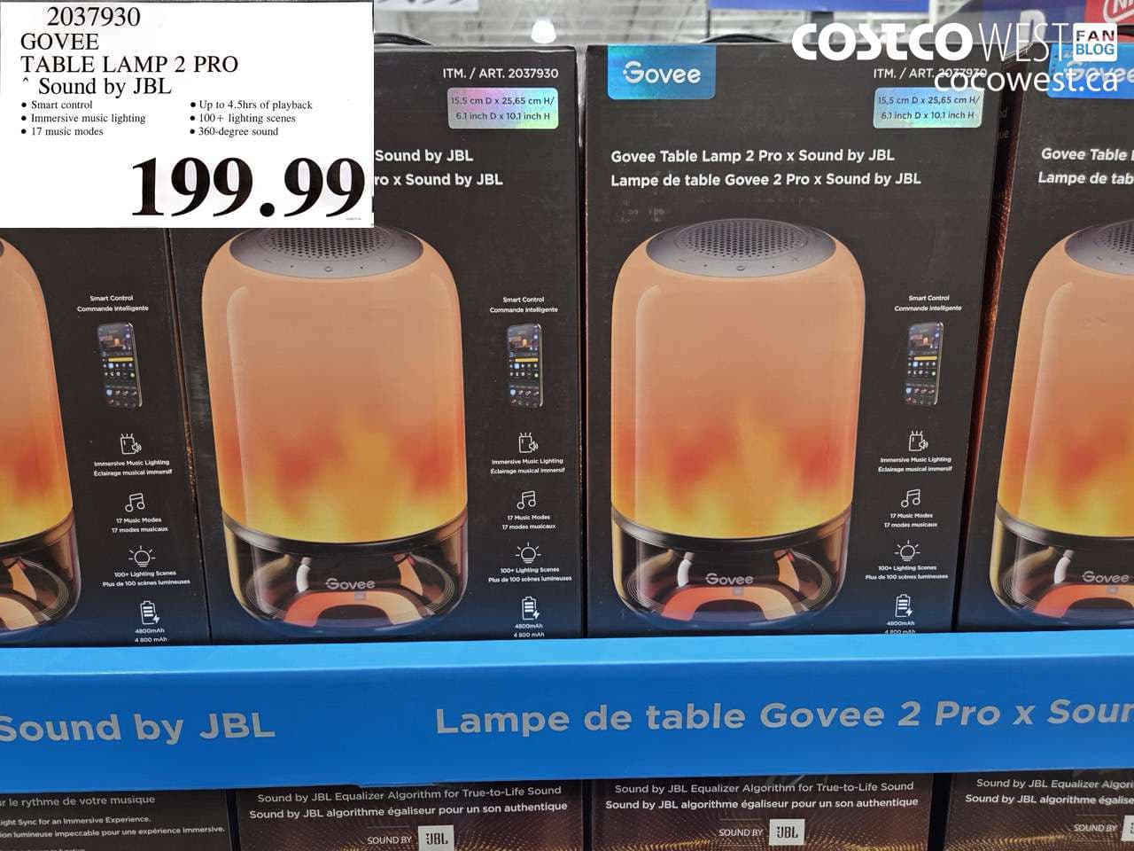 GOVEE TABLE LAMP 2 PRO SOUND BY JBL