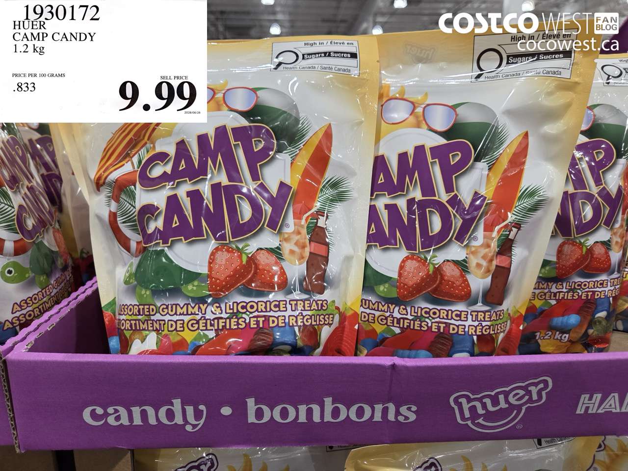 HUER CAMP CANDY 1.2 KG