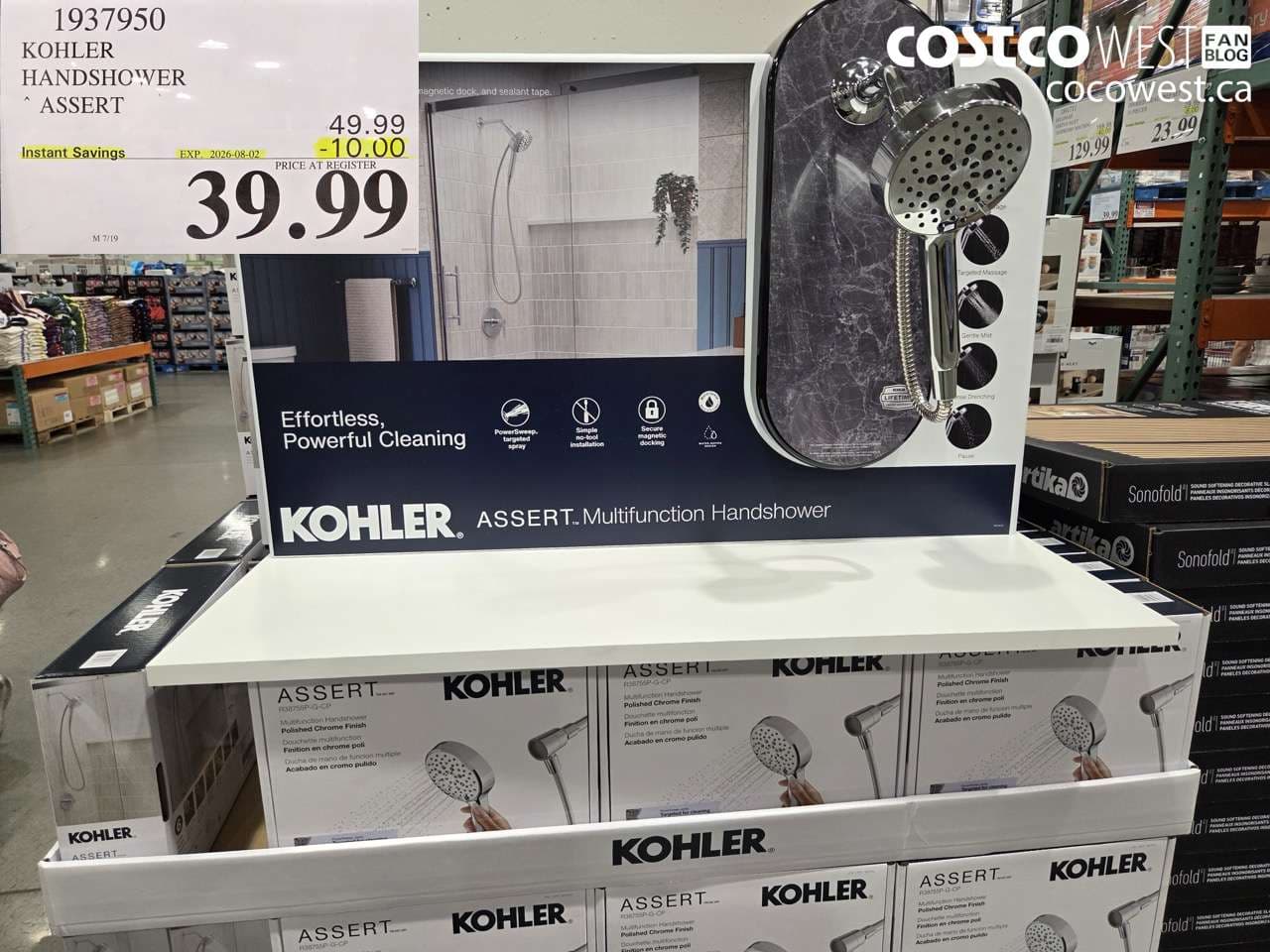 KOHLER HANDSHOWER ASSERT