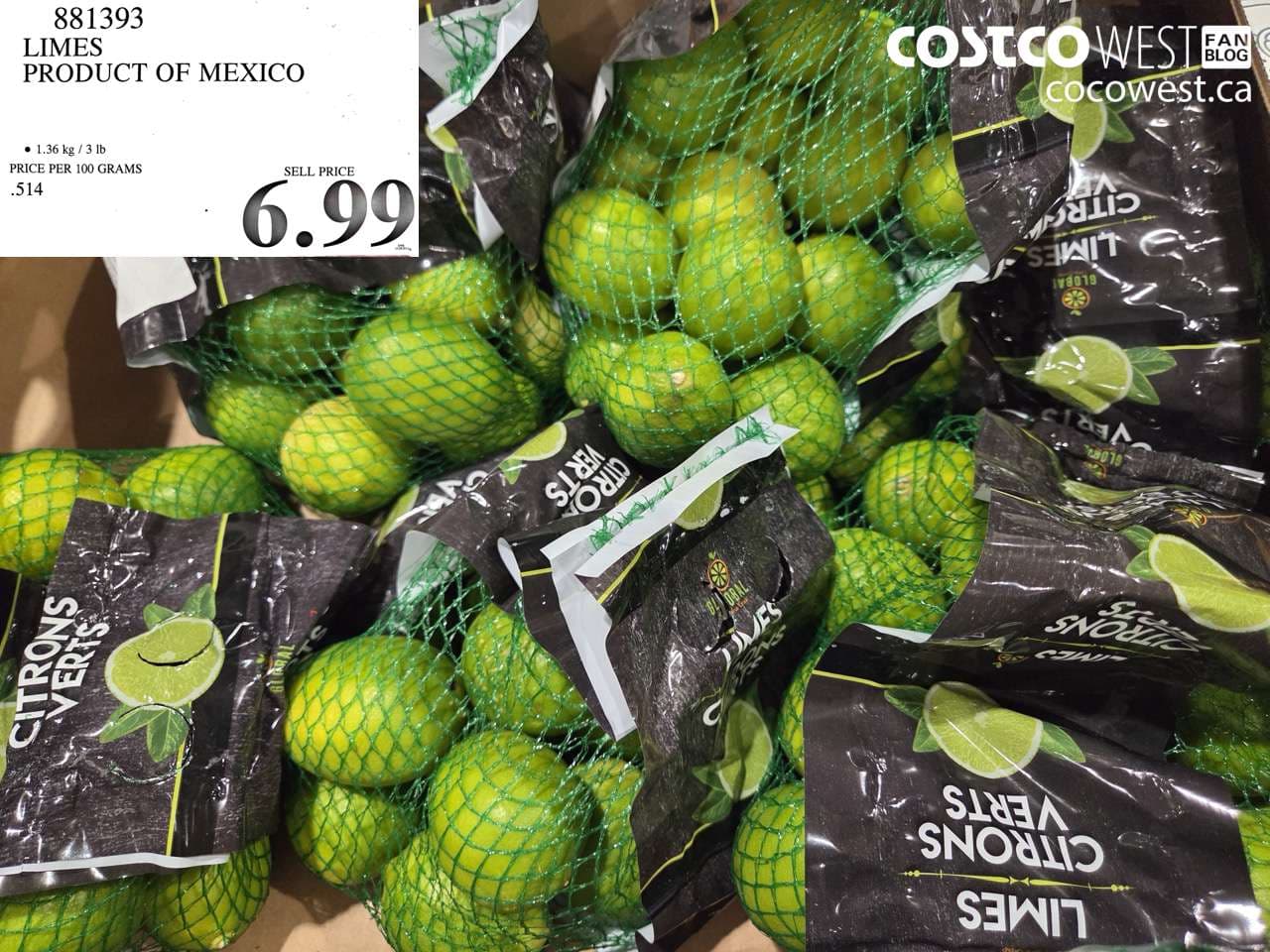 LIMES PRODUCT OF MEXICO