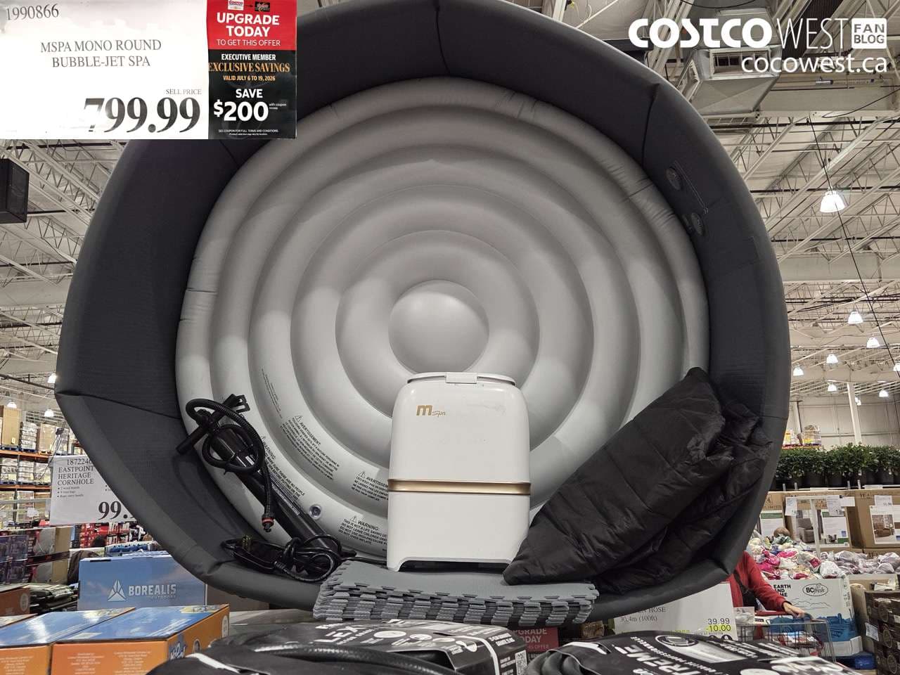 MSPA MONO ROUND BUBBLE-JET SPA