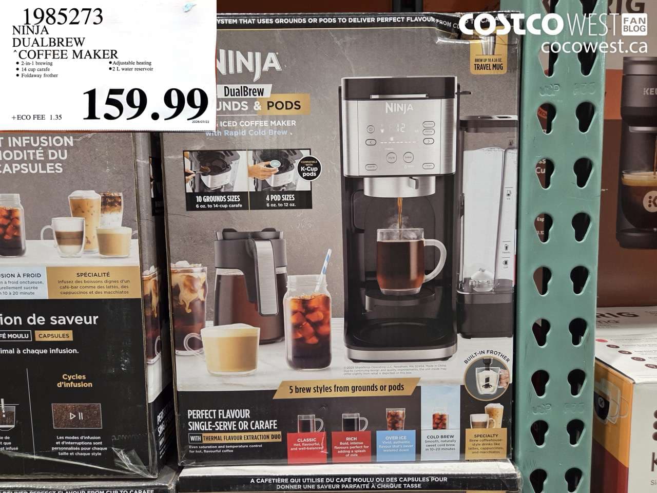 NINJA DUALBREW COFFEE MAKER