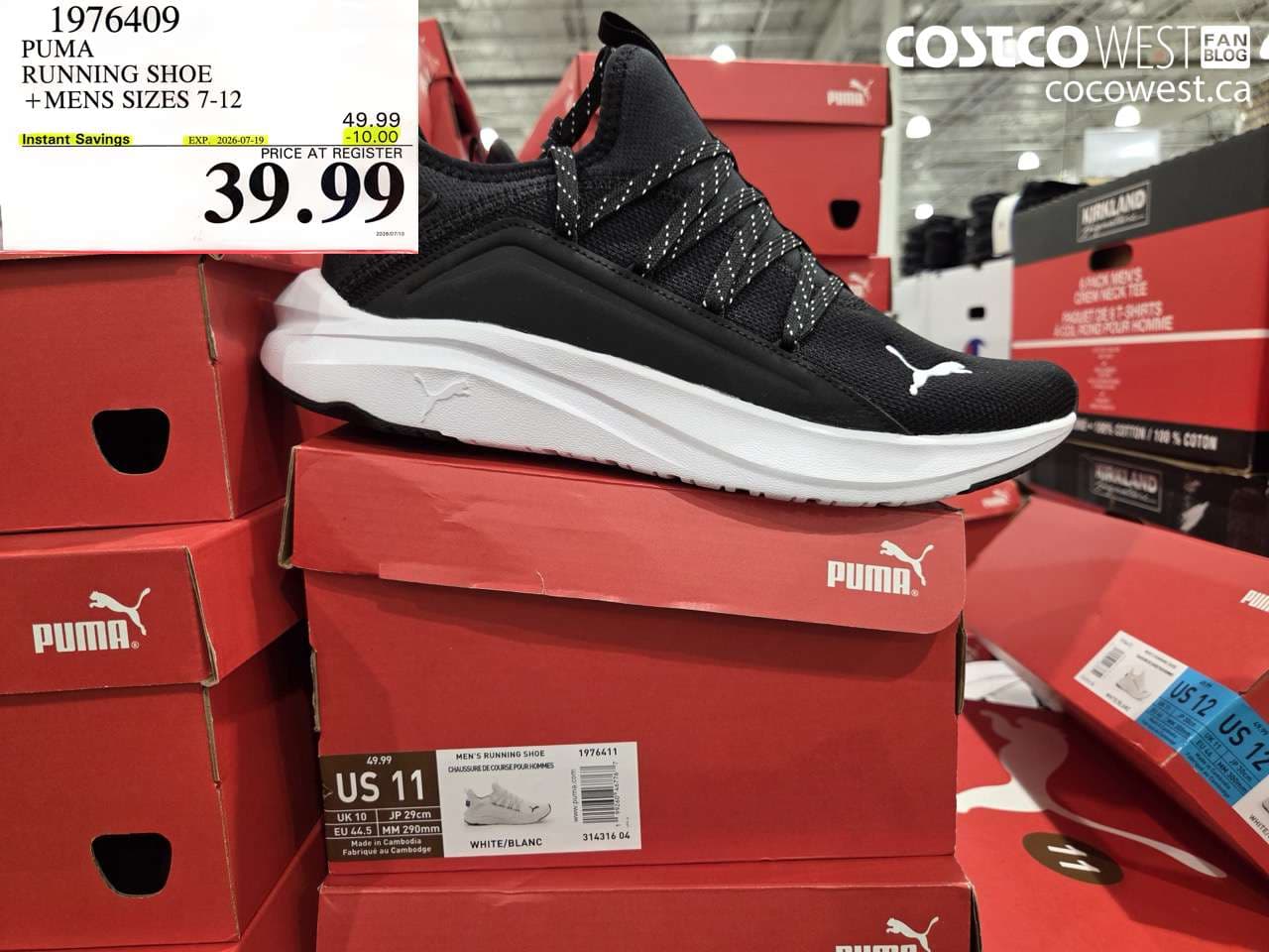PUMA RUNNING SHOE + MENS SIZES 7-12