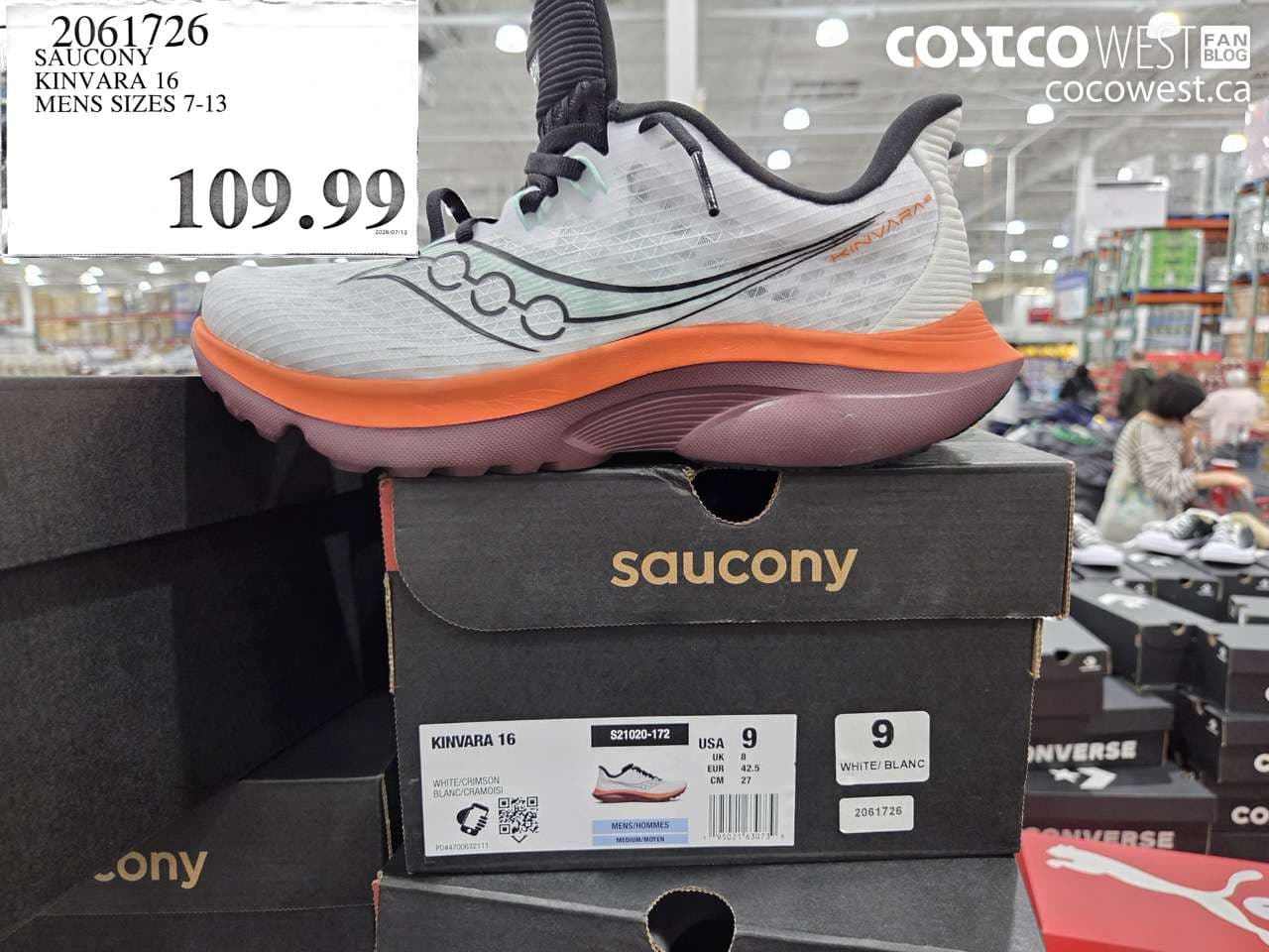 SAUCONY KINVARA 16 MENS SIZES 7-13