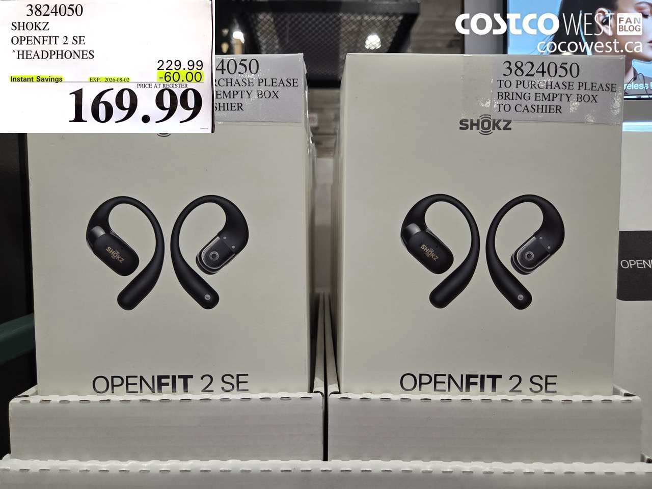 SHOKZ OPENFIT 2 SE HEADPHONES