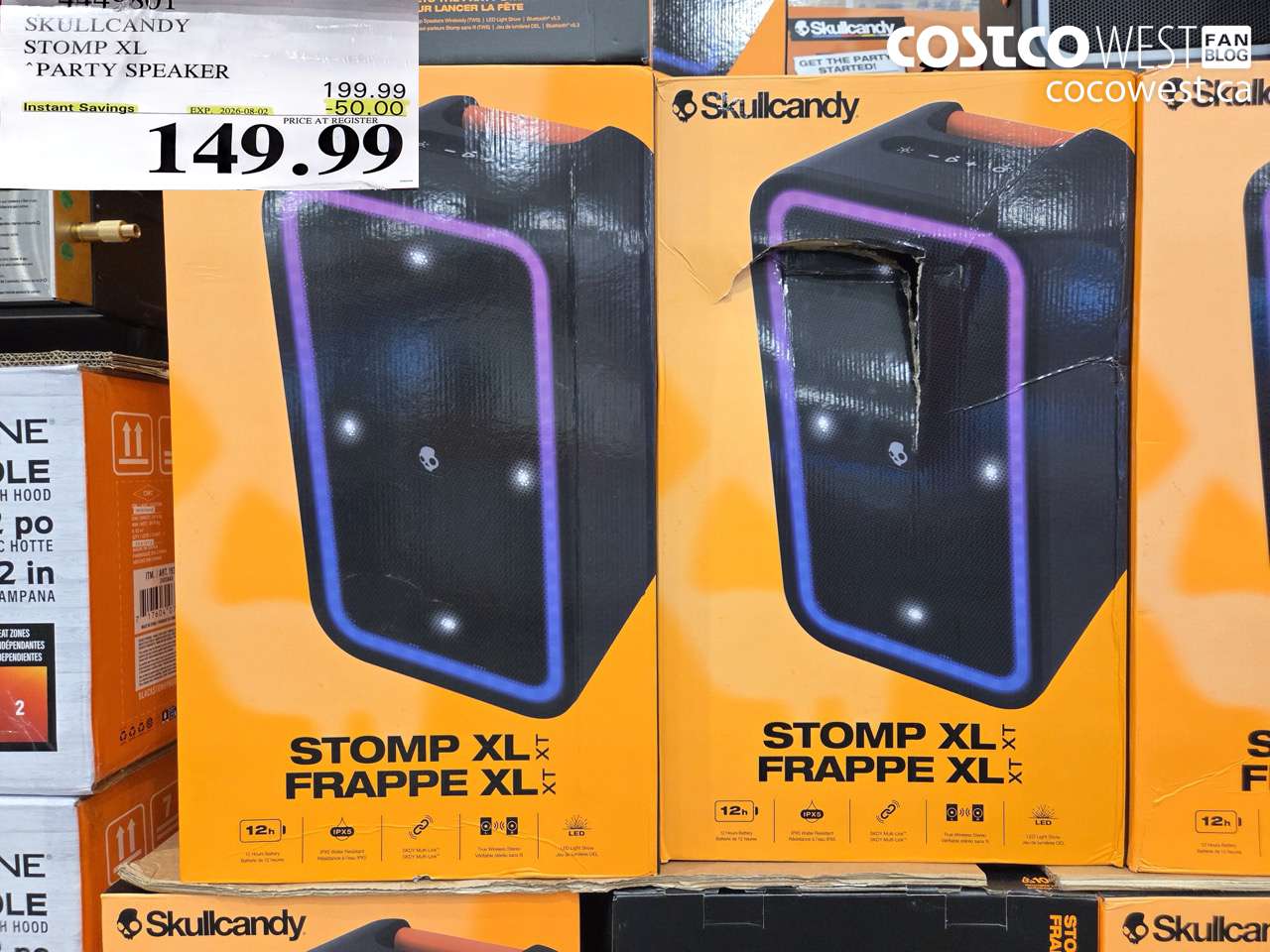 SKULLCANDY STOMP XL PARTY SPEAKER
