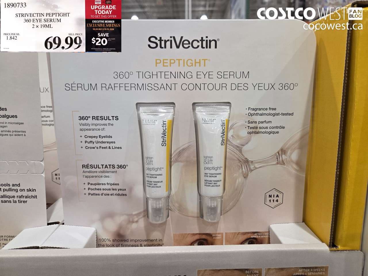 STRIVECTIN PEPTIGHT 360 EYE SERUM 2 X 19ML