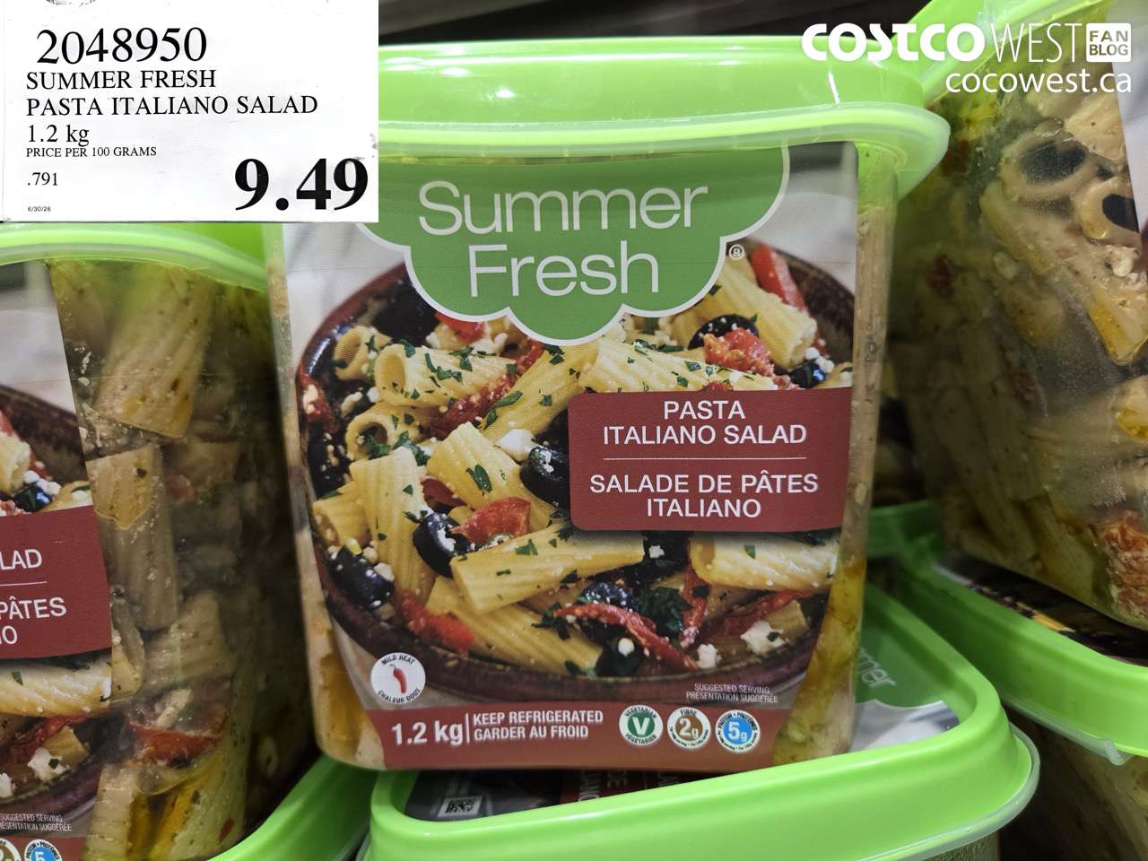 SUMMER FRESH PASTA ITALIANO SALAD 1.2 KG