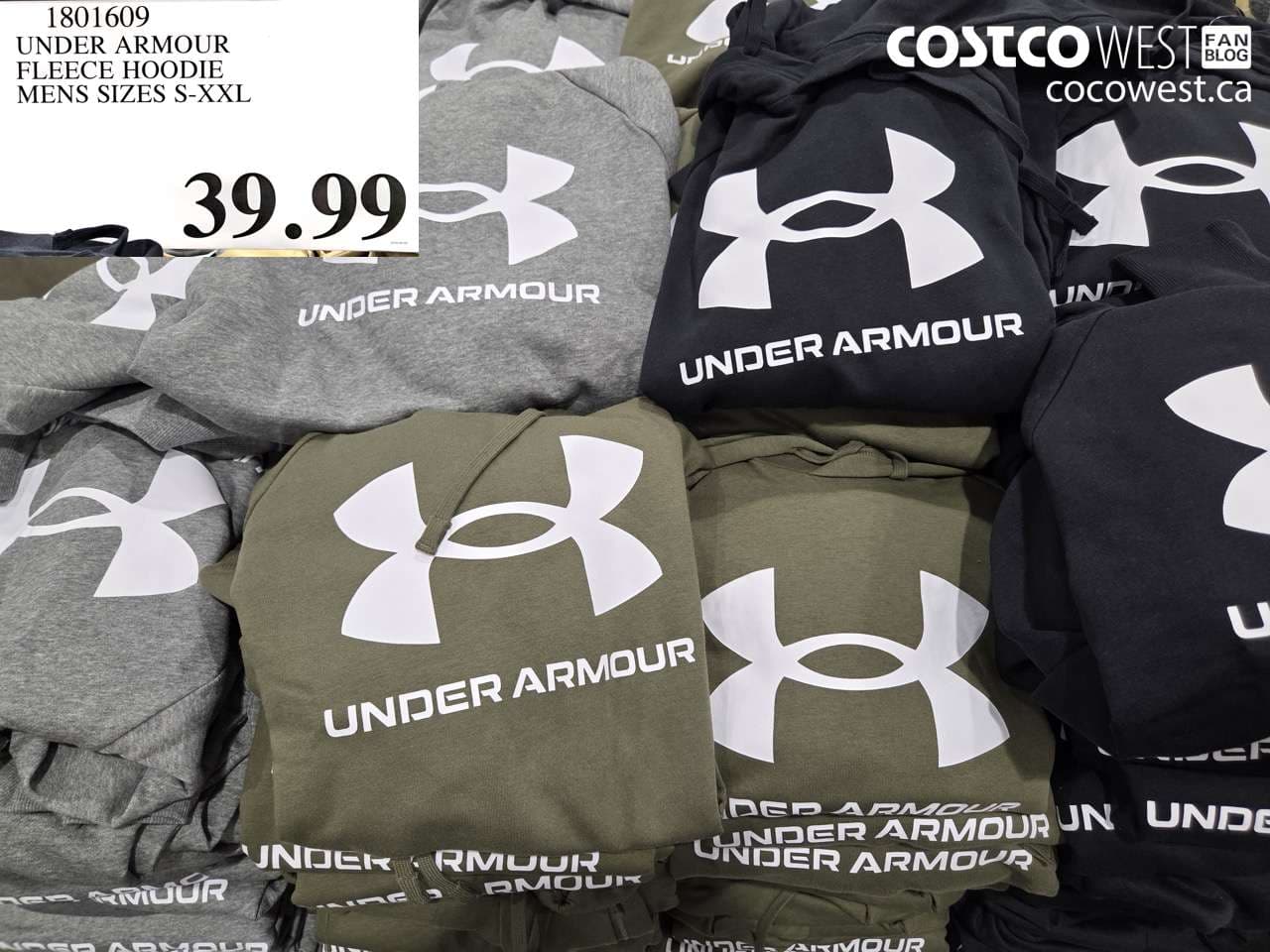 UNDER ARMOUR FLEECE HOODIE MENS SIZES S-XXL
