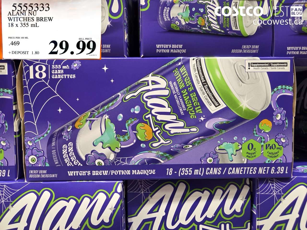 ALANI NU WITCHES BREW 18 X 355 ML