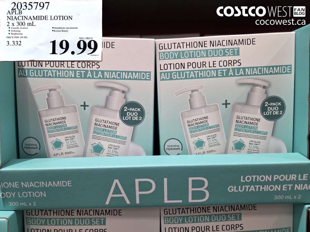 APLB NIACINAMIDE LOTION 2 X 300 ML