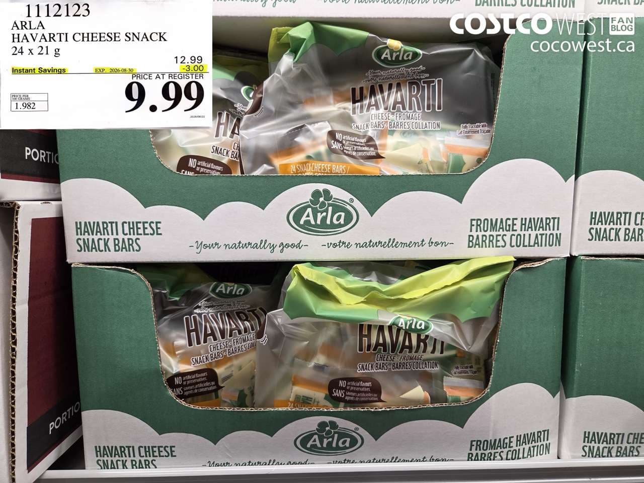 arla havarti cheese snack 24 x 21 g