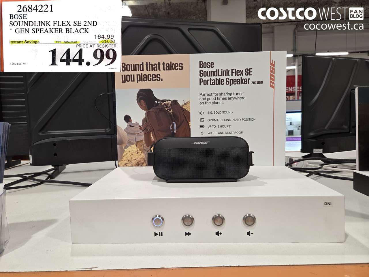 bose soundlink flex se 2nd gen speaker black