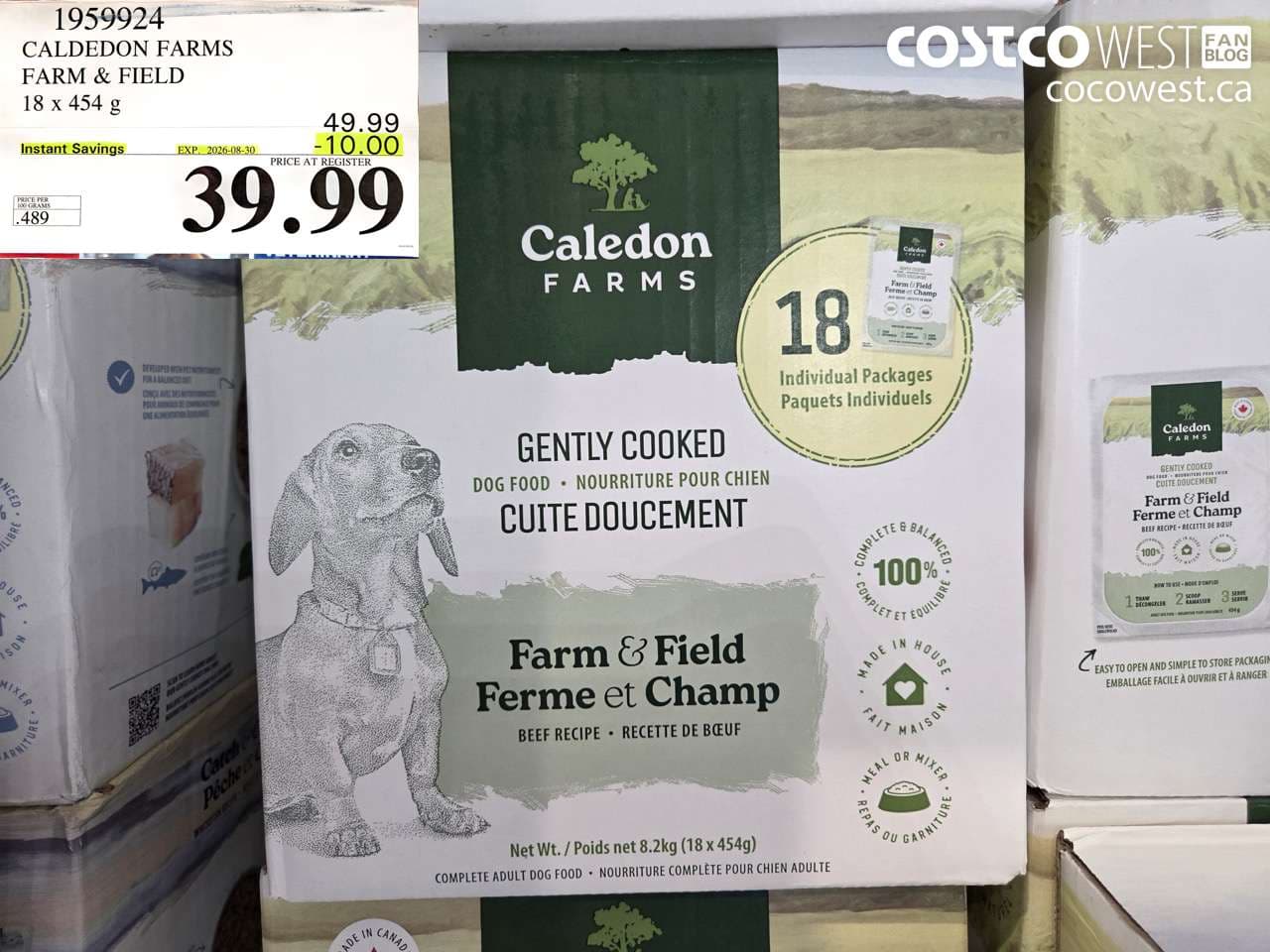 CALDEDON FARMS FARM & FIELD 18 X 454 G