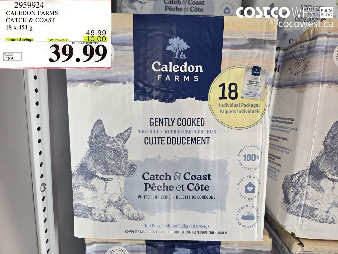 CALEDON FARMS CATCH & COAST 18 X 454 G