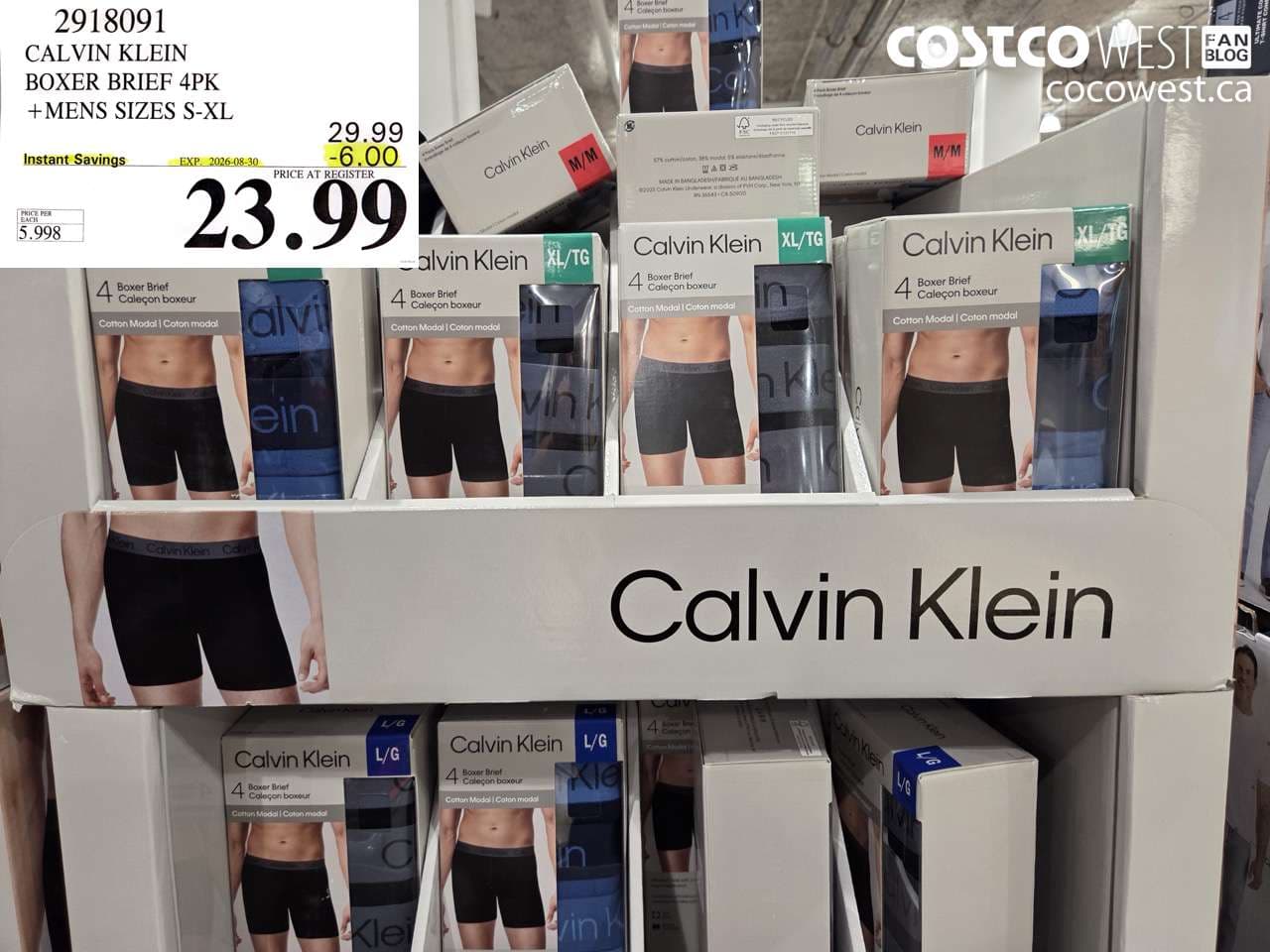 CALVIN KLEIN BOXER BRIEF 4PK MENS SIZES S-XL