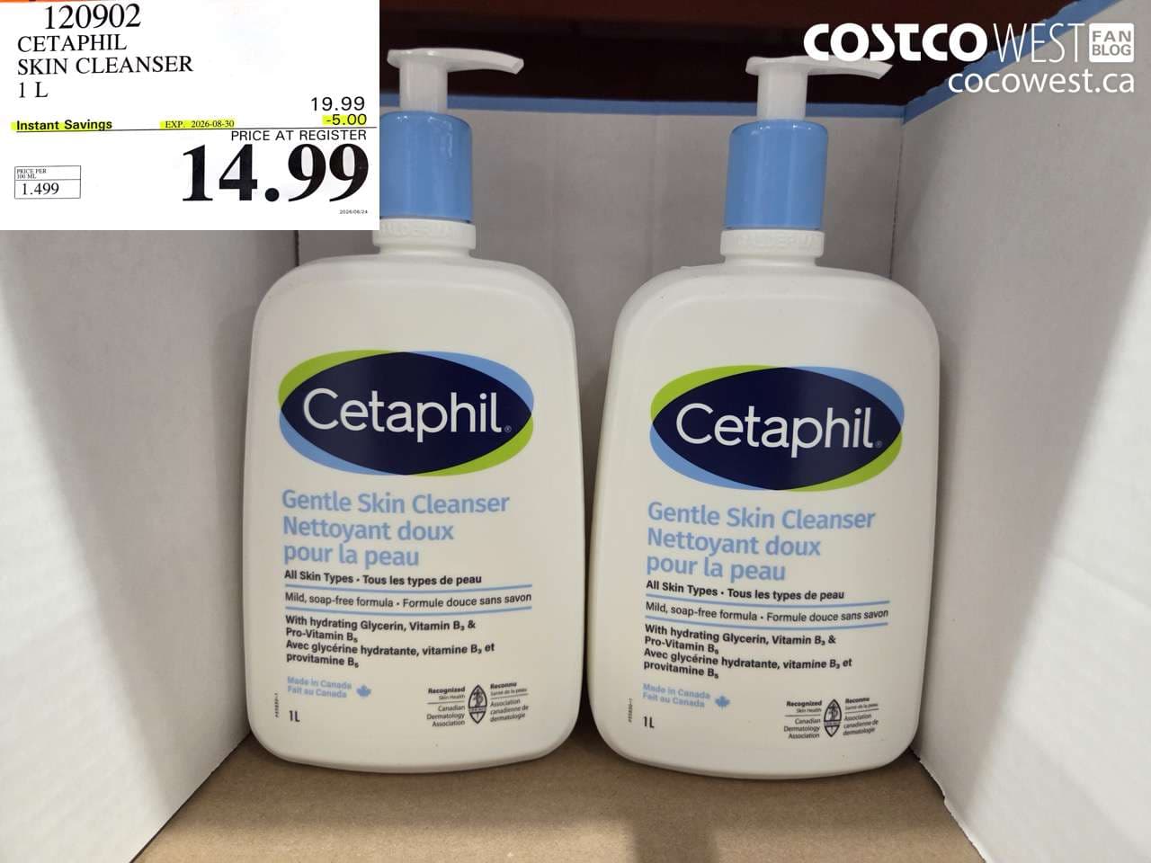 cetaphil skin cleanser 1 l