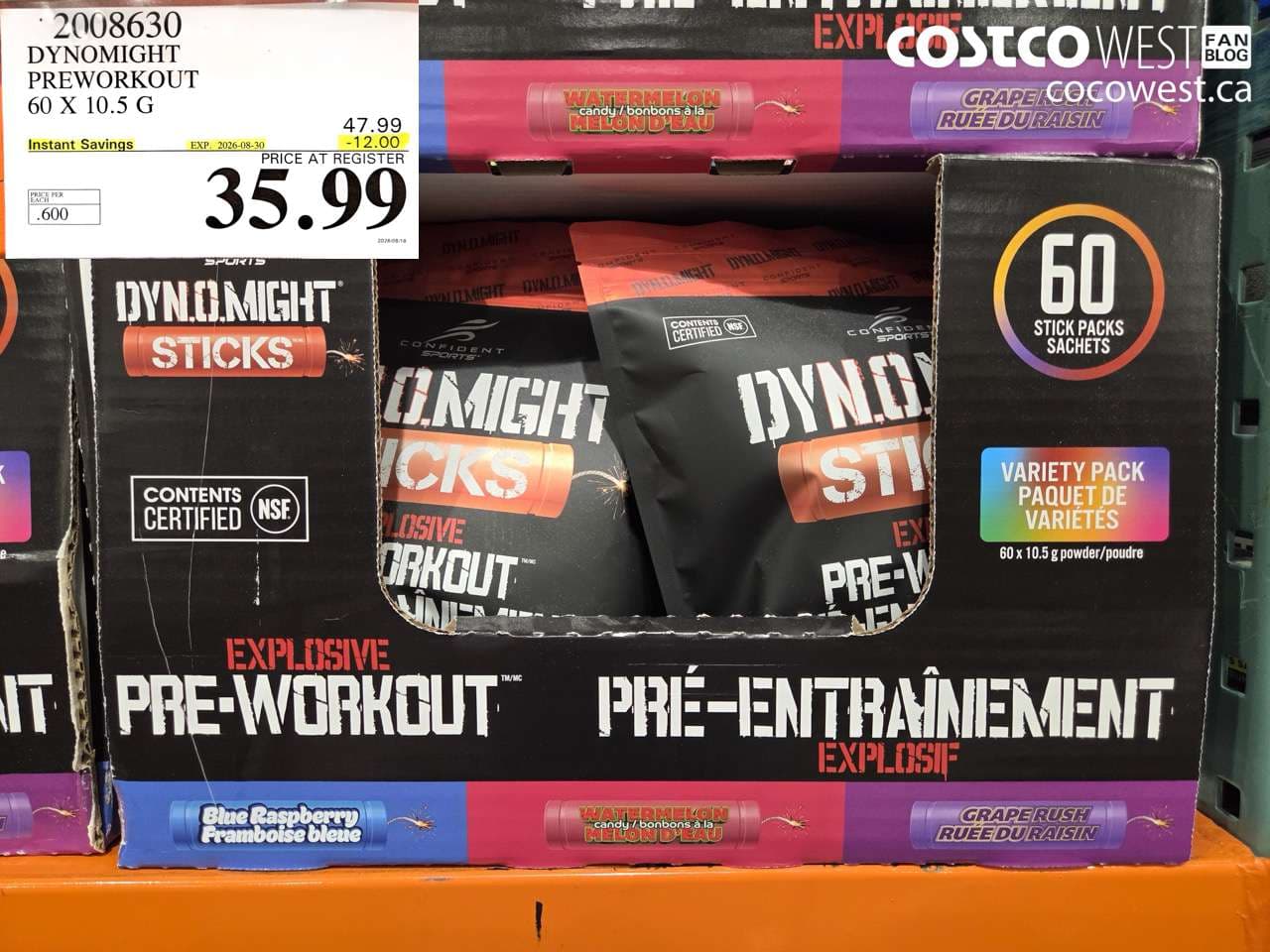 dynomight preworkout 60 x 105 g